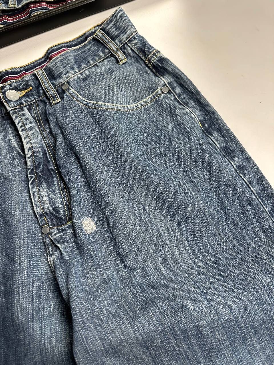 Coogi Vintage 00s COOGI Washed Faded Wide Baggy Jeans Y2K 🔥 Size US 34 / EU 50 - 4 Thumbnail