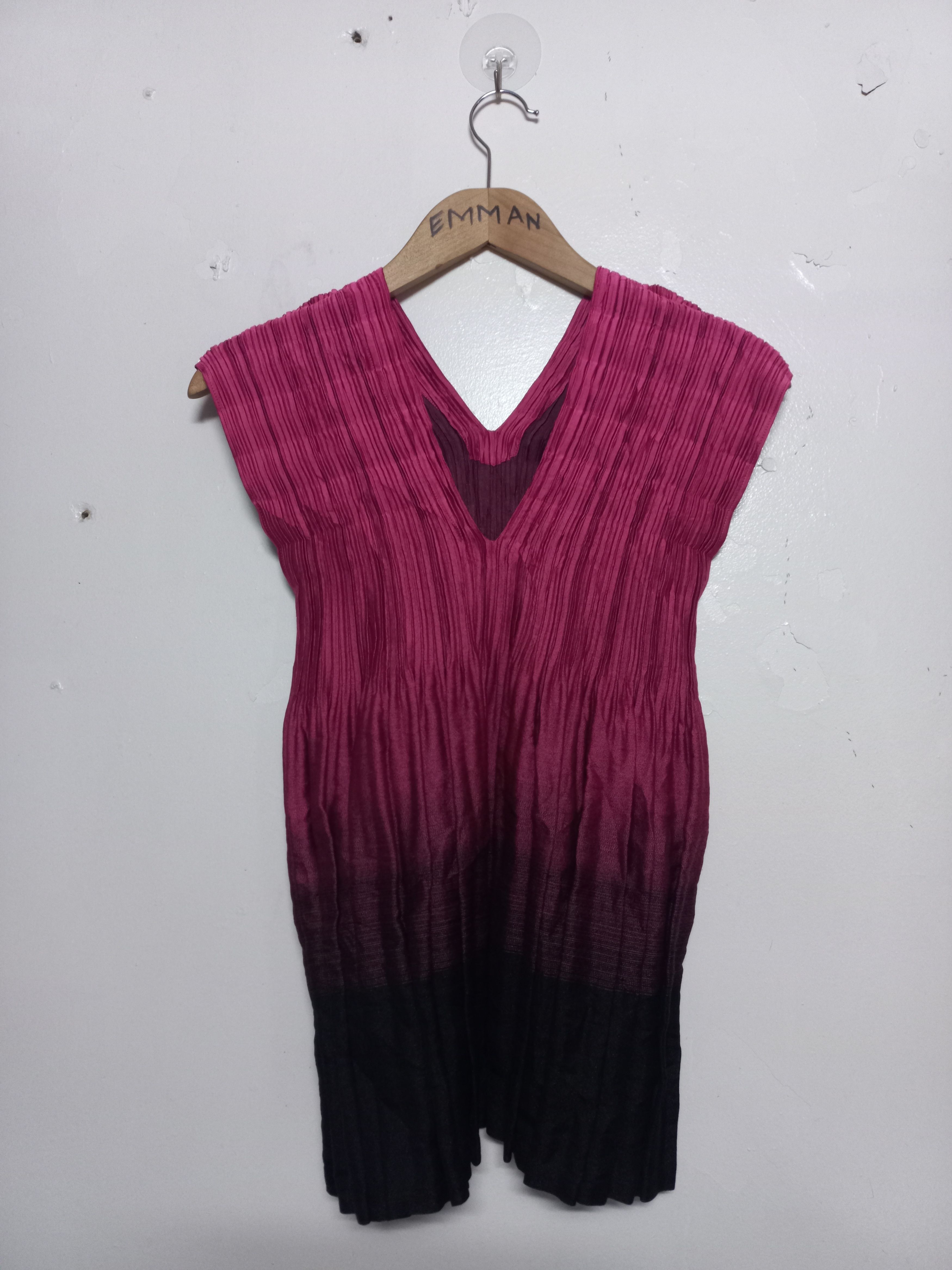 Issey Miyake Issey Miyake 2001 Sleeveless Pleated Top Size S / US 4 / IT 40 - 4 Thumbnail