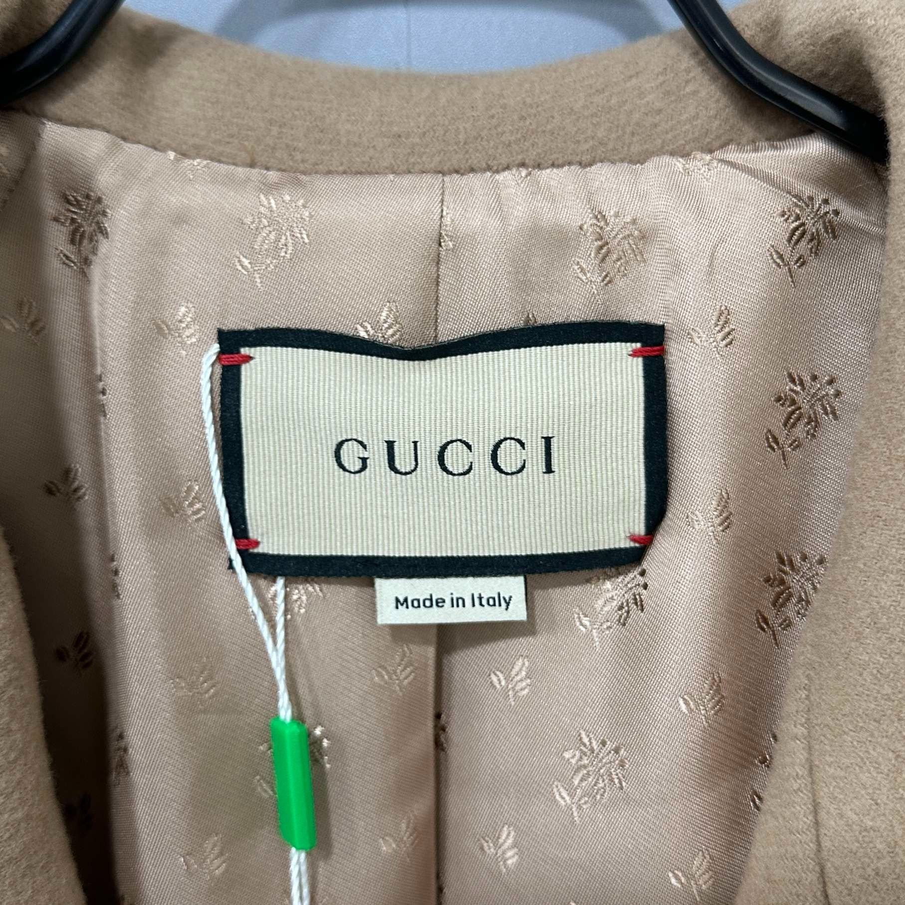 Gucci Gucci Love March Series Solid Color Wool Jacket 2501-Nextar Size US M / EU 48-50 / 2 - 4 Thumbnail