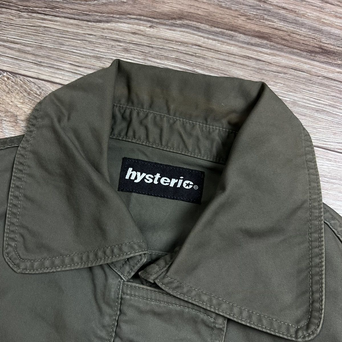 Hysteric Glamour 00s Hysteric Glamour Vintage Avant Garde Faded Retro Coat Size S / US 4 / IT 40 - 7 Thumbnail