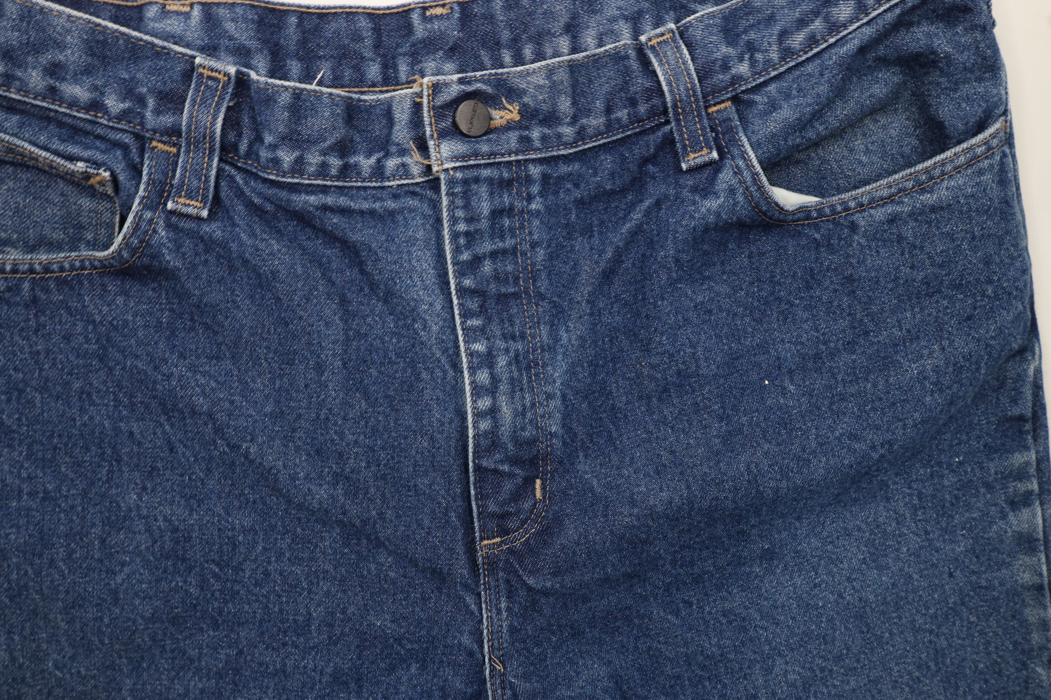 Carhartt × Vintage Vintage Y2K Carhartt FR Flame Resistant Wide Leg Denim Jeans Size US 40 / EU 56 - 6 Thumbnail
