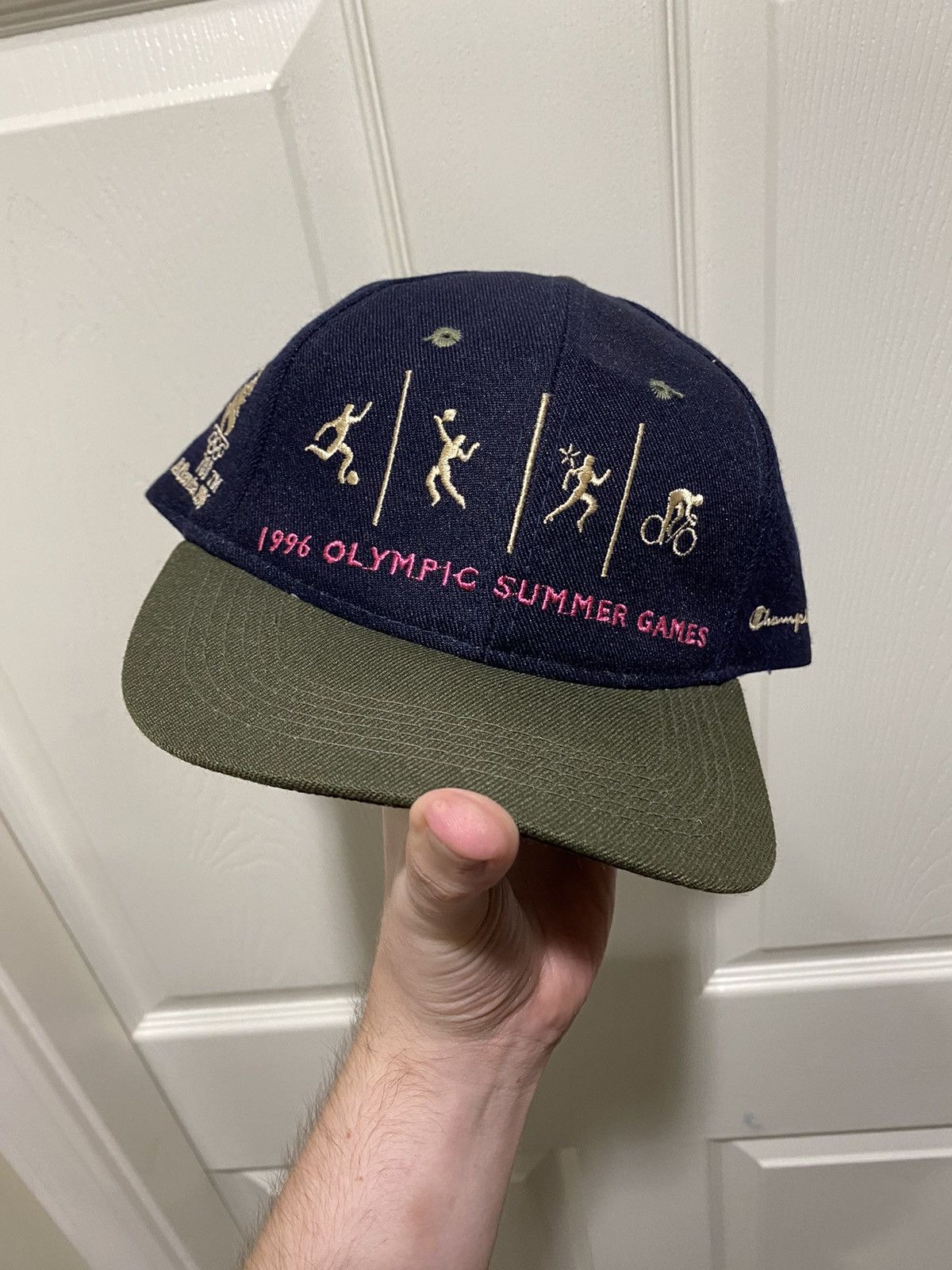 Vintage Vintage Atlanta 1996 Olympics Snapback Hat Size ONE SIZE - 1 Thumbnail