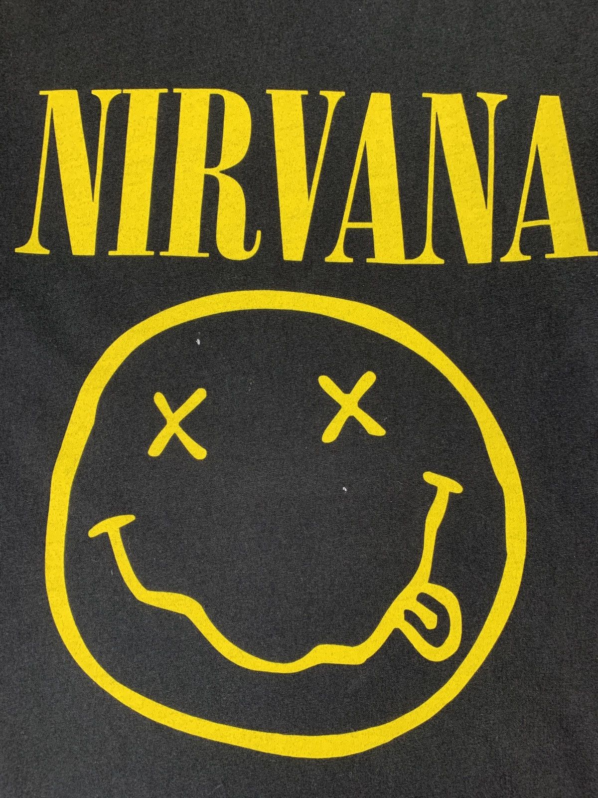 Nirvana Vintage Nirvana Smile Rock Band Tour Graphic Tee Size US M / EU 48-50 / 2 - 4 Thumbnail