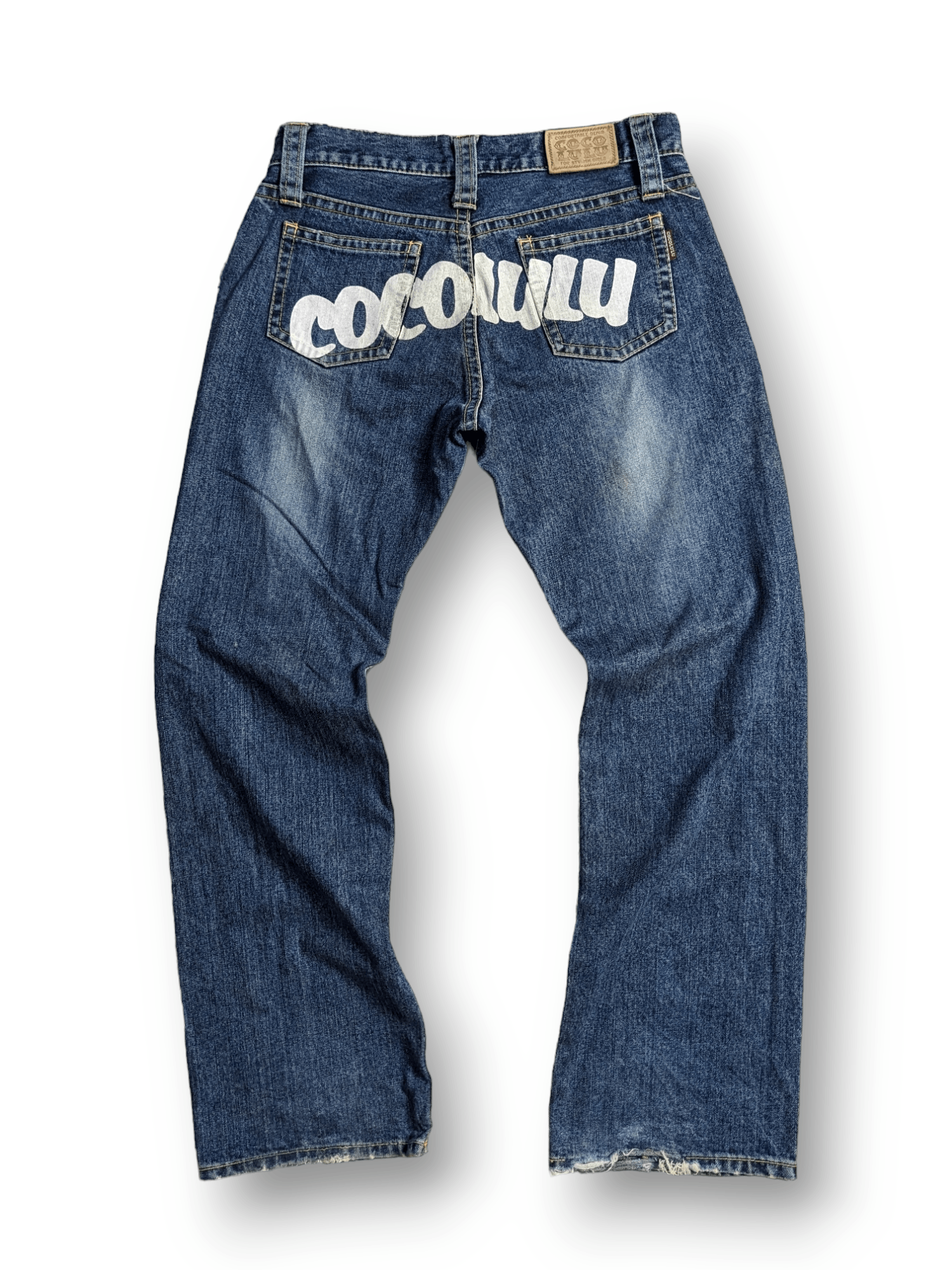 If Six Was Nine × Japanese Brand 🔥COCOLULU SPELLOUT DENIM JEANS | Grailed