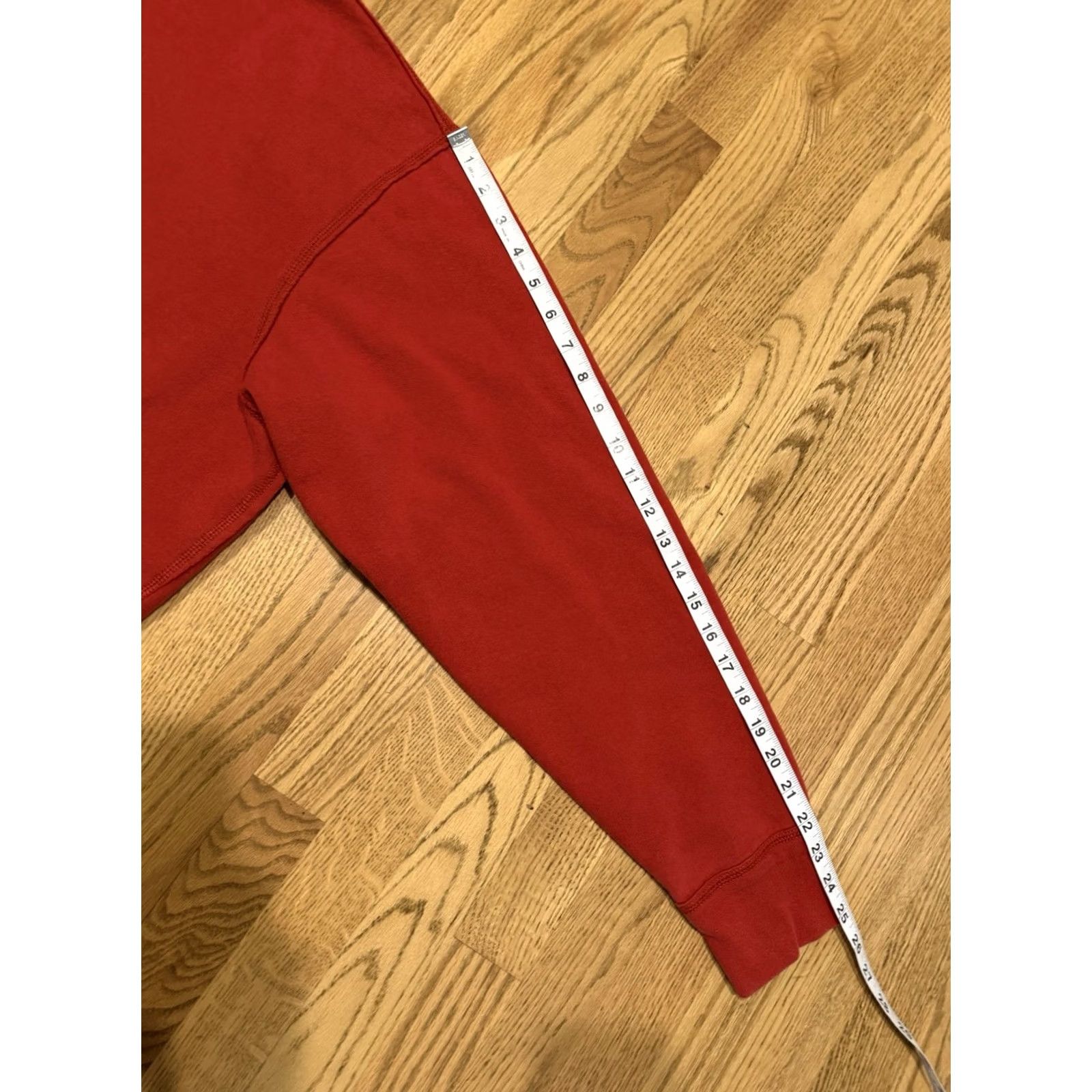 Polo Ralph Lauren Vtg Polo Jeans Company Ralph Lauren Hoodie Sweatshirt Red Pullover Men’s Large Size US L / EU 52-54 / 3 - 8 Thumbnail