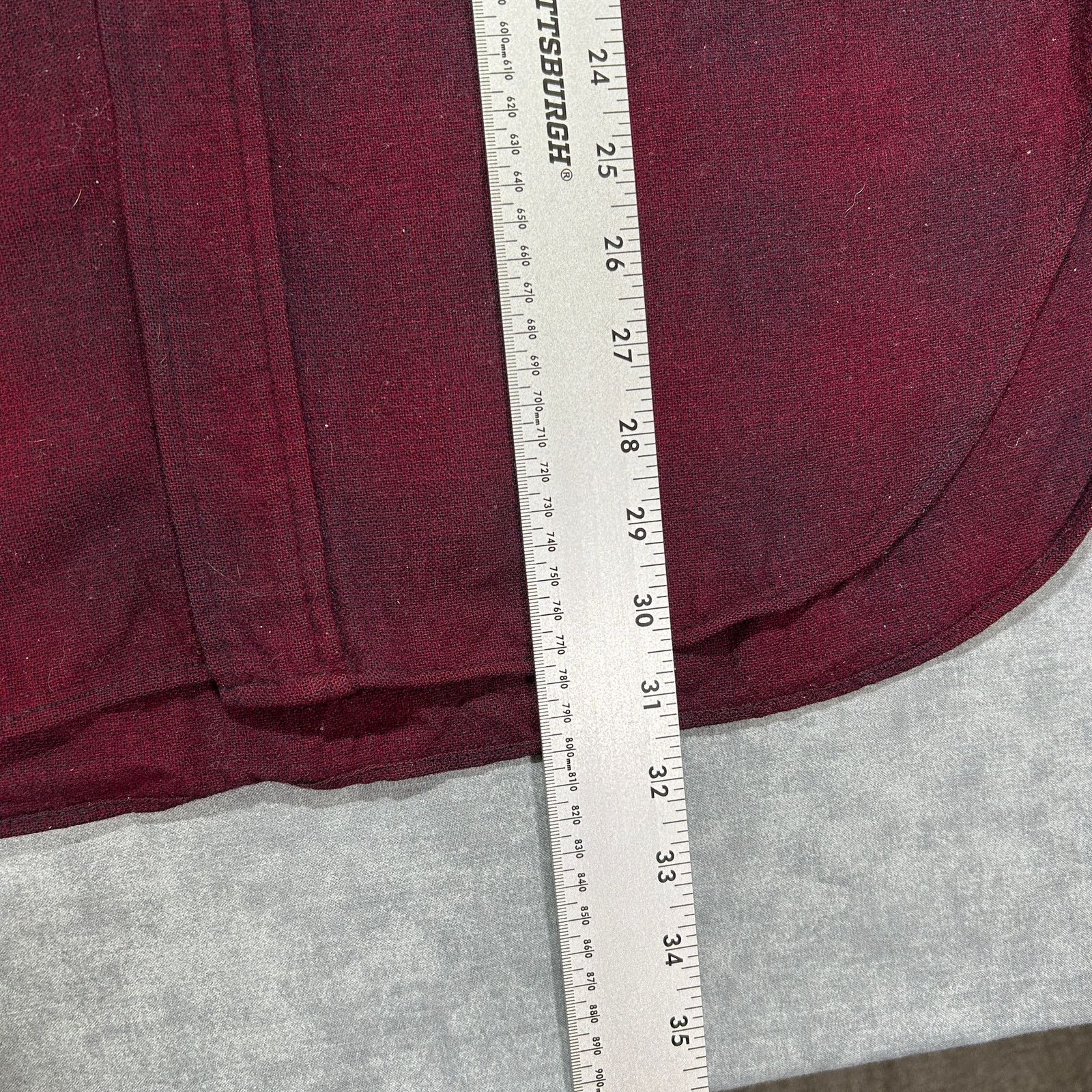 Pendleton VTG 60s Pendleton shadow plaid wool button up shacket mens M Size US M / EU 48-50 / 2 - 5 Thumbnail
