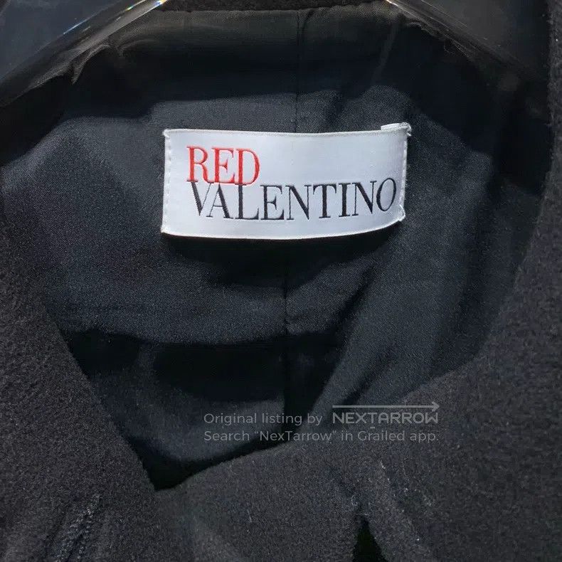 Valentino Valentino Heavy industry black wool coat Size XS / US 0-2 / IT 36-38 - 2 Thumbnail