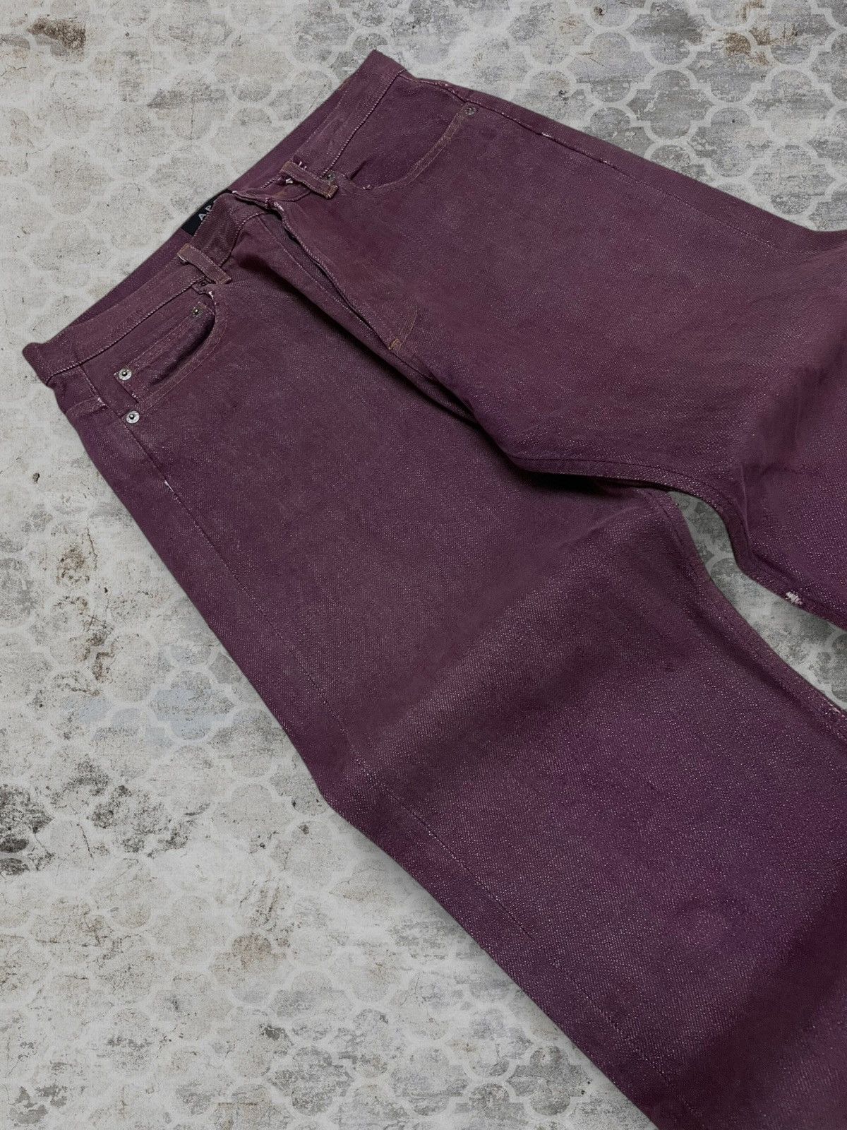 A.P.C. Authentic Designer A.P.C Rue De Fleurus Selvedge Denim Size US 30 / EU 46 - 7 Thumbnail