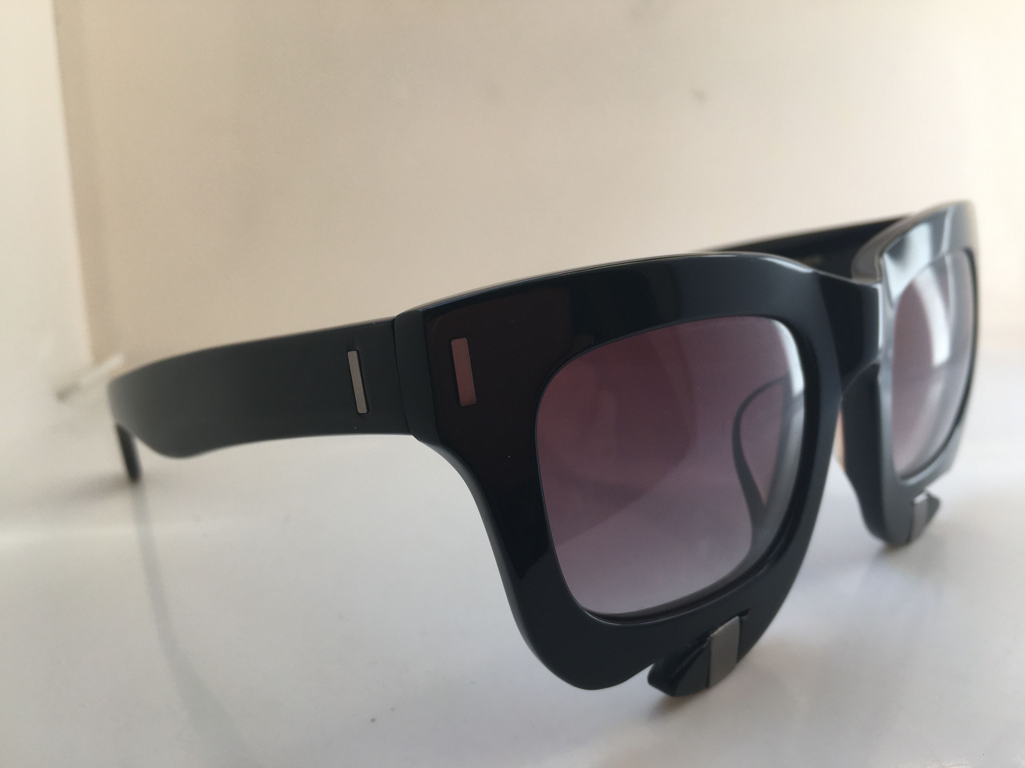 Other Rain Handmade Black Acetate Diva Girls Sunglasses Frame Size ONE SIZE - 2 Thumbnail