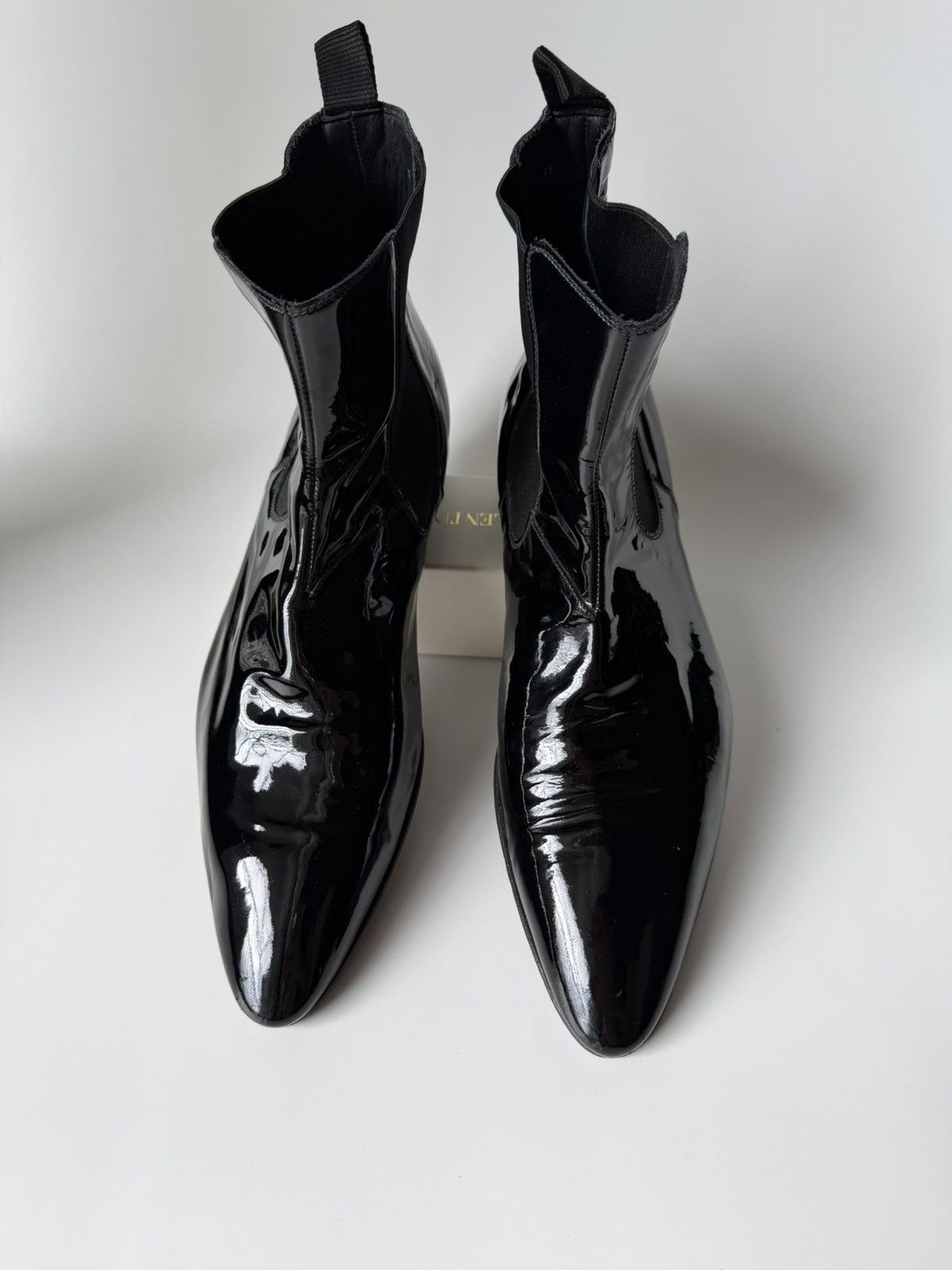 Dolce & Gabbana Dolce & Gabbana men leather chelsea classic ankle boots IT45 Size US 11.5 / EU 44-45 - 2 Thumbnail