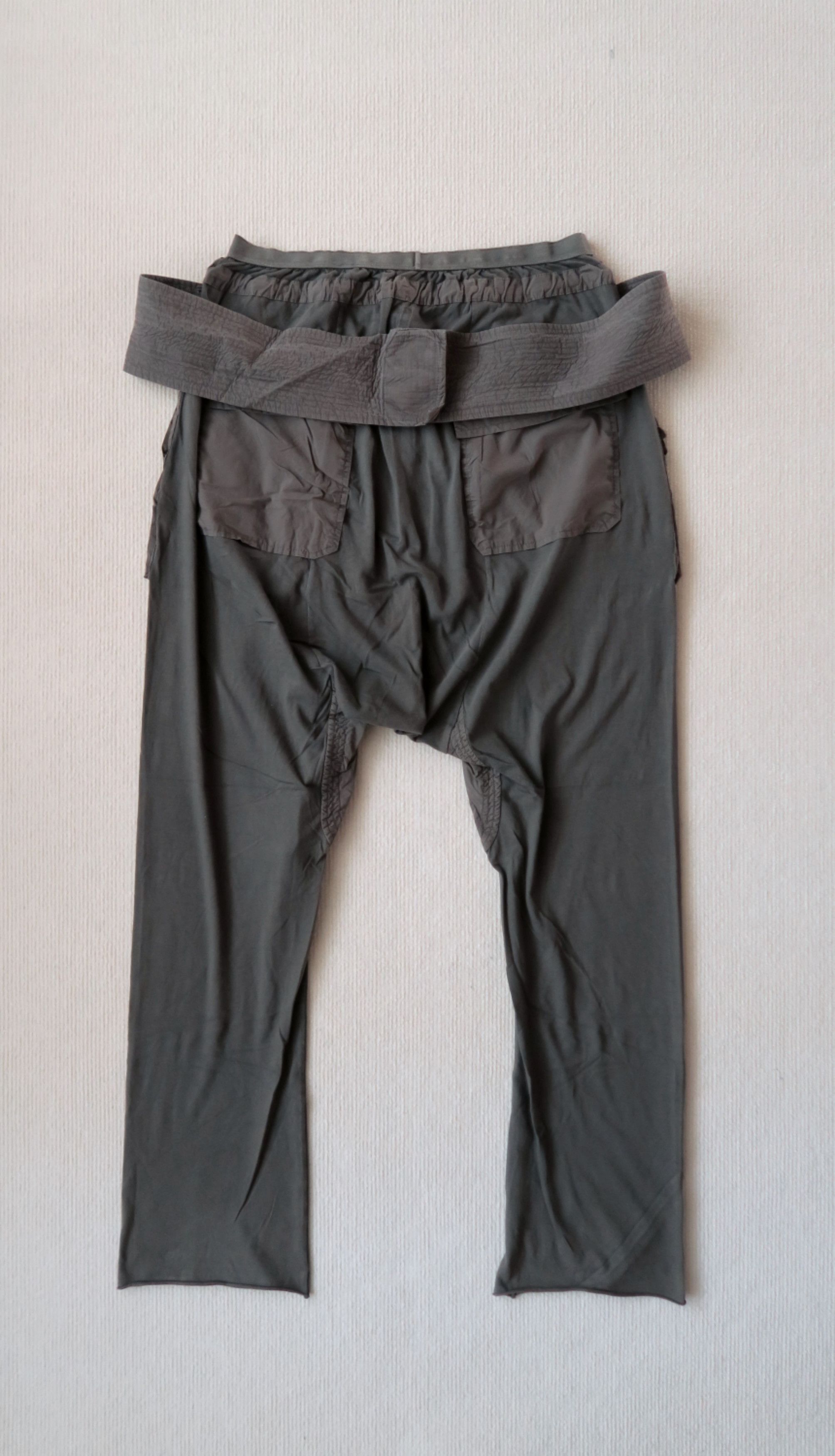 Rick Owens Drkshdw Rick Owens Exploder DNA Dust Creatch Drop Crotch Cargo Pants Size US 36 / EU 52 - 3 Thumbnail