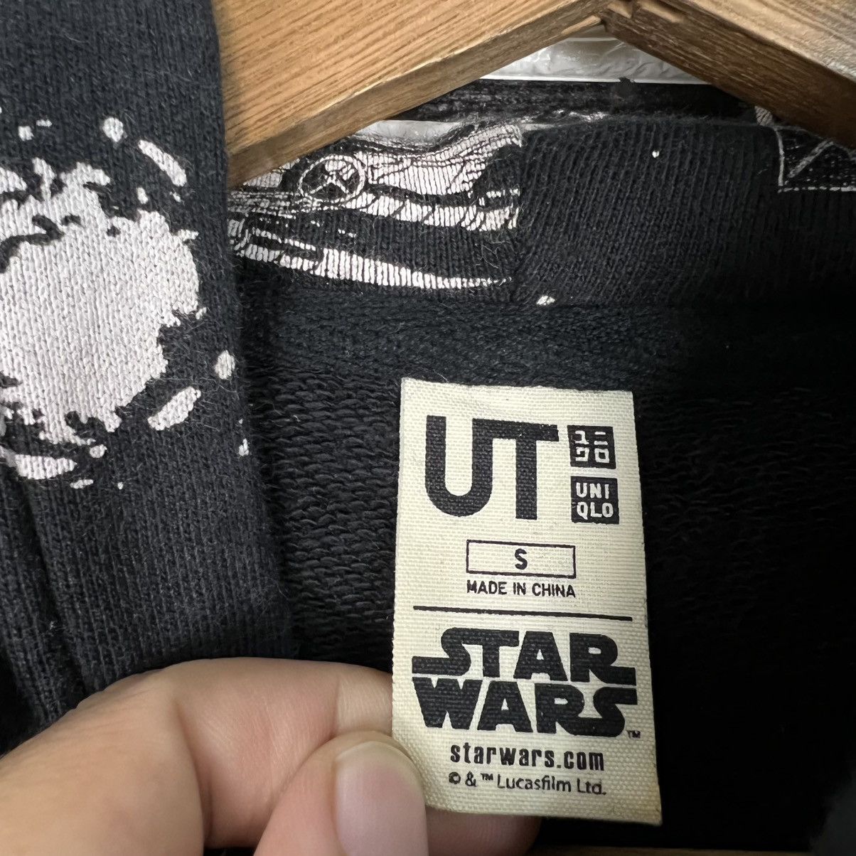 Star Wars STAR WARS Fullprint Pullover Hoodie Sweatshirt #4284-C195 Size US S / EU 44-46 / 1 - 10 Thumbnail