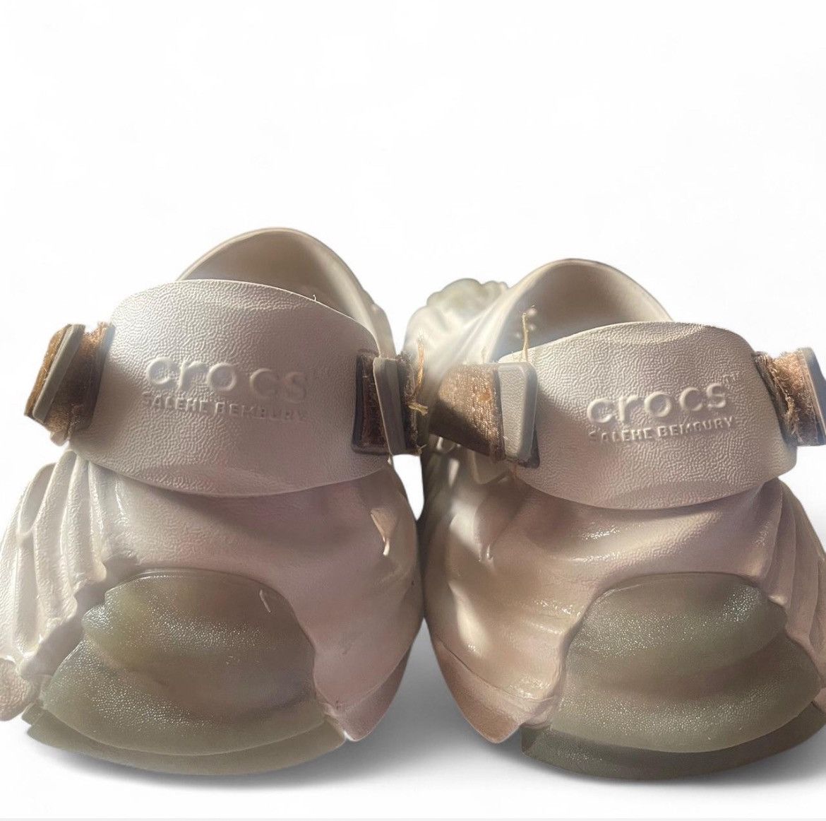 Crocs × Salehe Bembury Crocs x Salehe Bembury Pollex Clog – “Stratus” Beige Size 11 Size US 11 / EU 44 - 4 Thumbnail