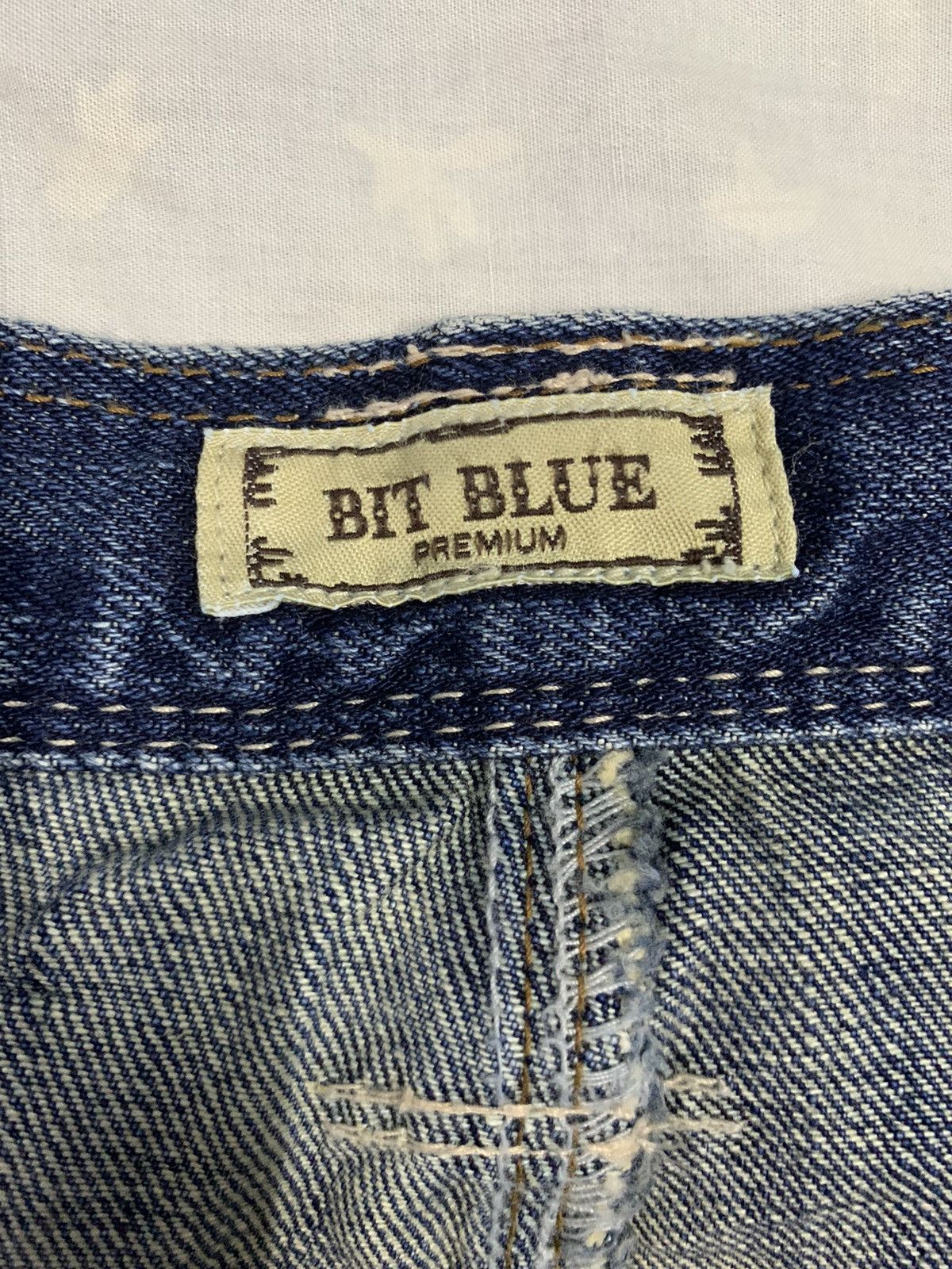 14th Addiction Japanese Brand Buckle Back Splatter Distressed Punk Jeans Size US 32 / EU 48 - 17 Thumbnail