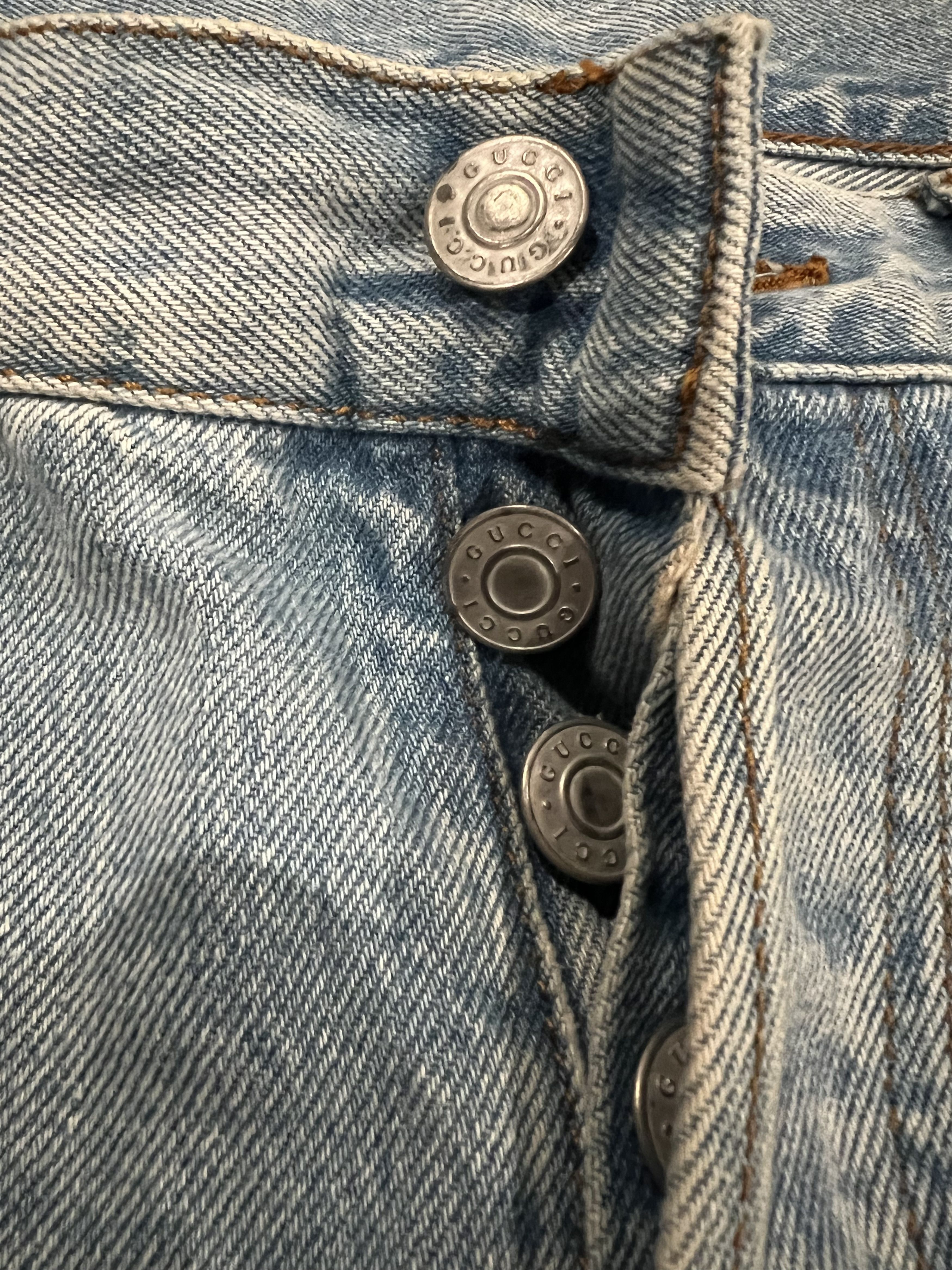 Gucci Graffiti jeans Size US 32 / EU 48 - 9 Thumbnail