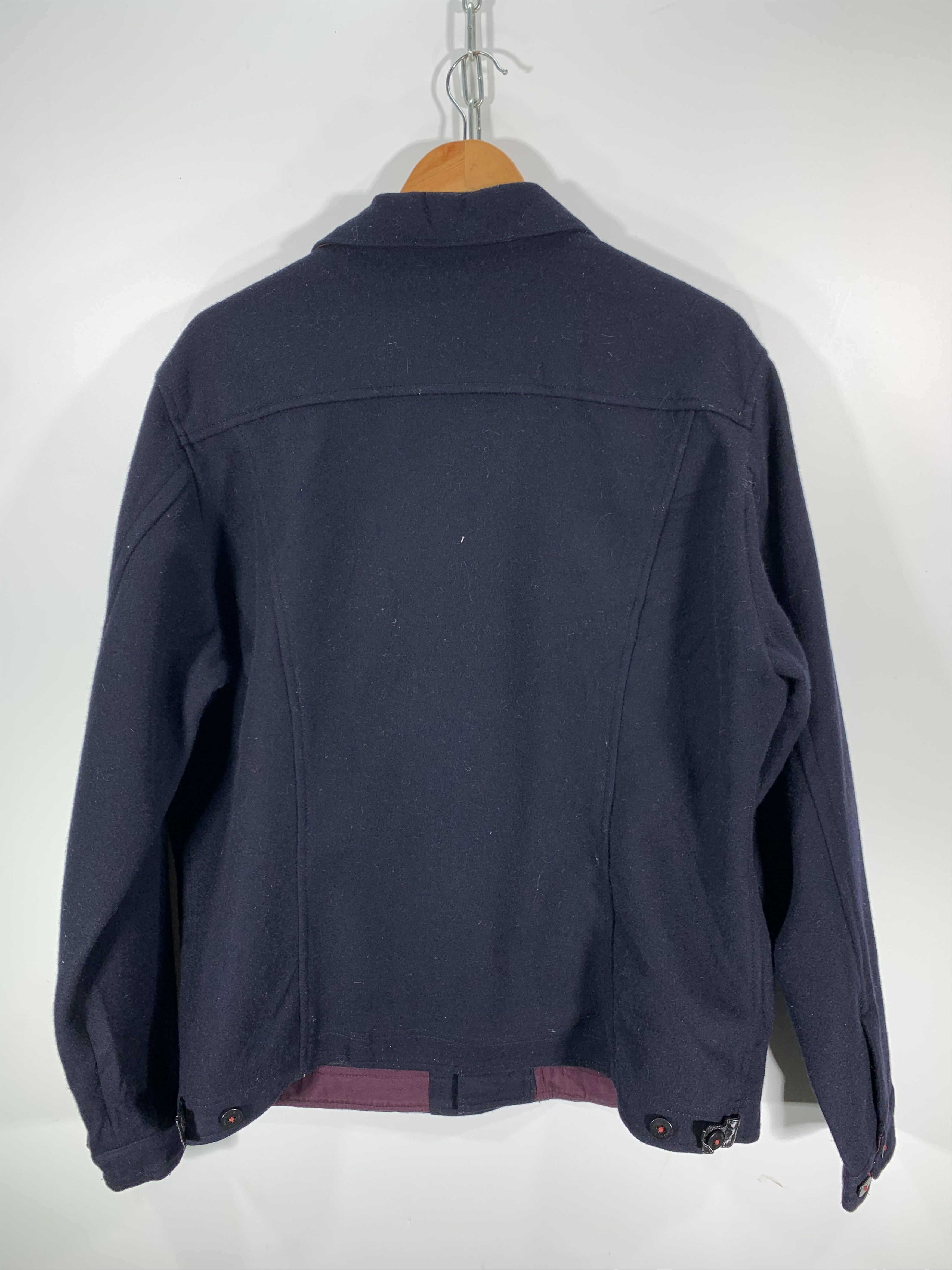 Japanese Brand × Vintage Vintage Lupo Di Mare Sina Cova Wool Jacket Size US M / EU 48-50 / 2 - 9 Thumbnail
