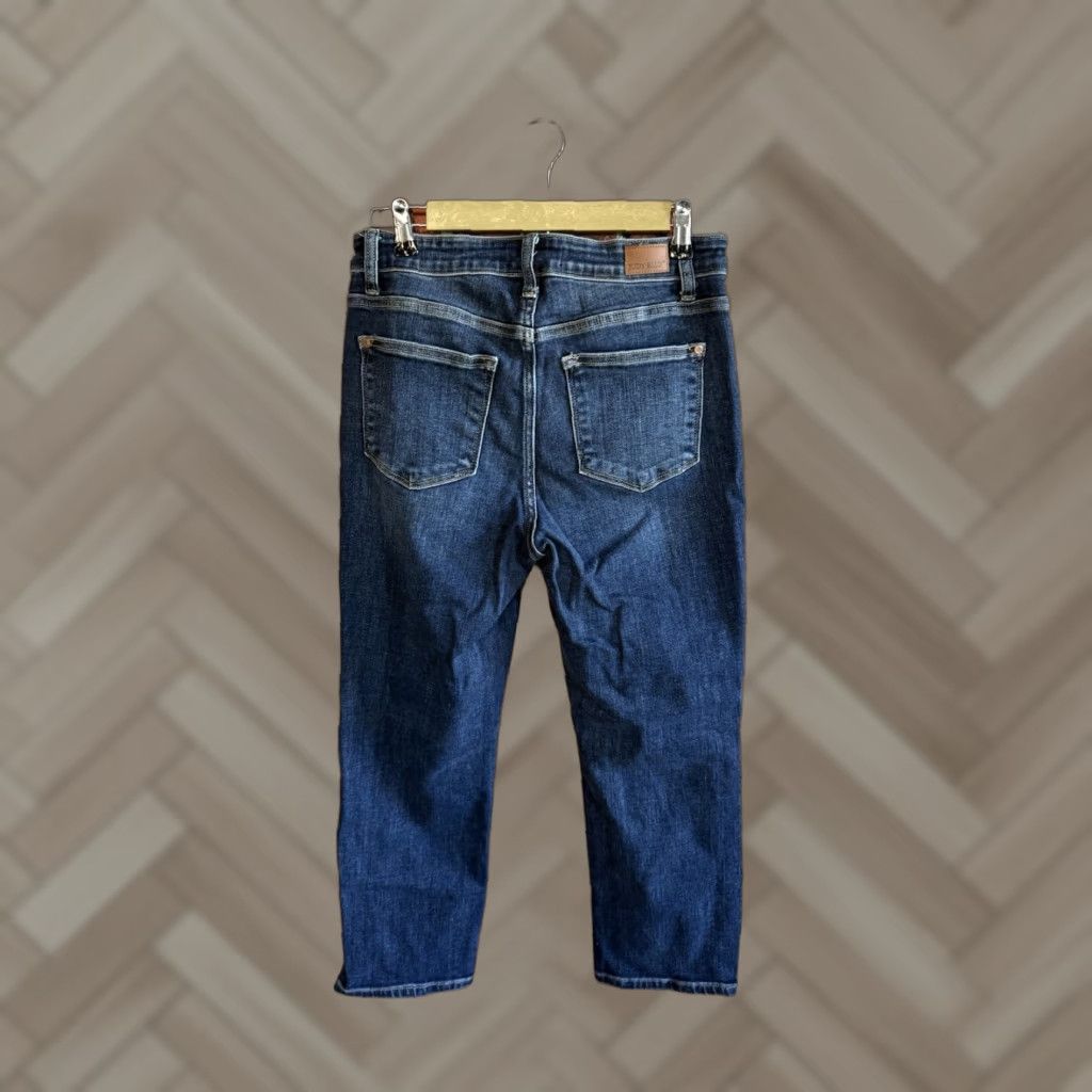 Vintage Judy Blue Jeans Womens Cropped Denim Blue 7/28 Size 7/28 Size 28" / US 6 / IT 42 - 1 Thumbnail