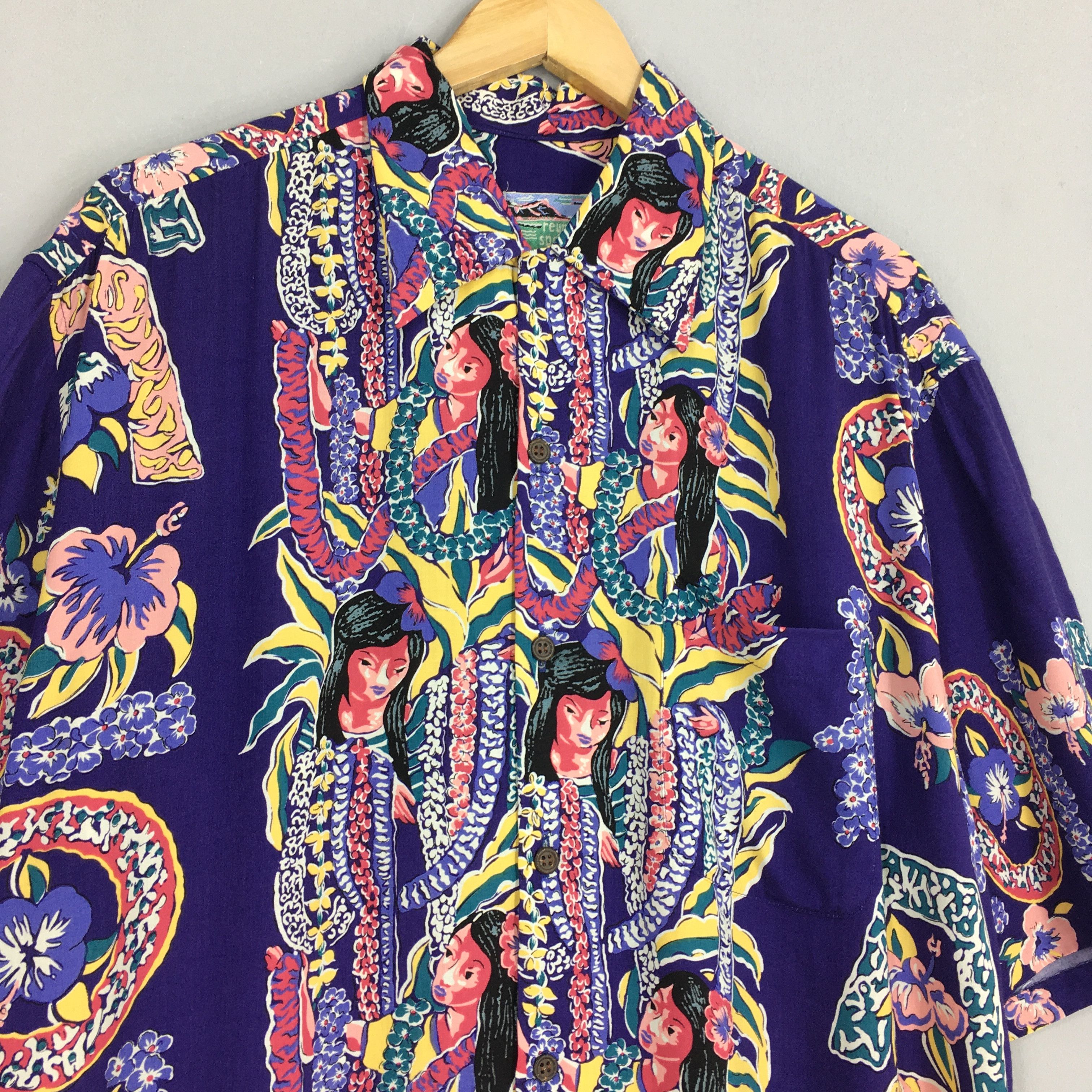 Reyn Spooner Vintage 1980s Hawaii Reyn Spooner Aloha Shirt Medium Size US M / EU 48-50 / 2 - 3 Thumbnail