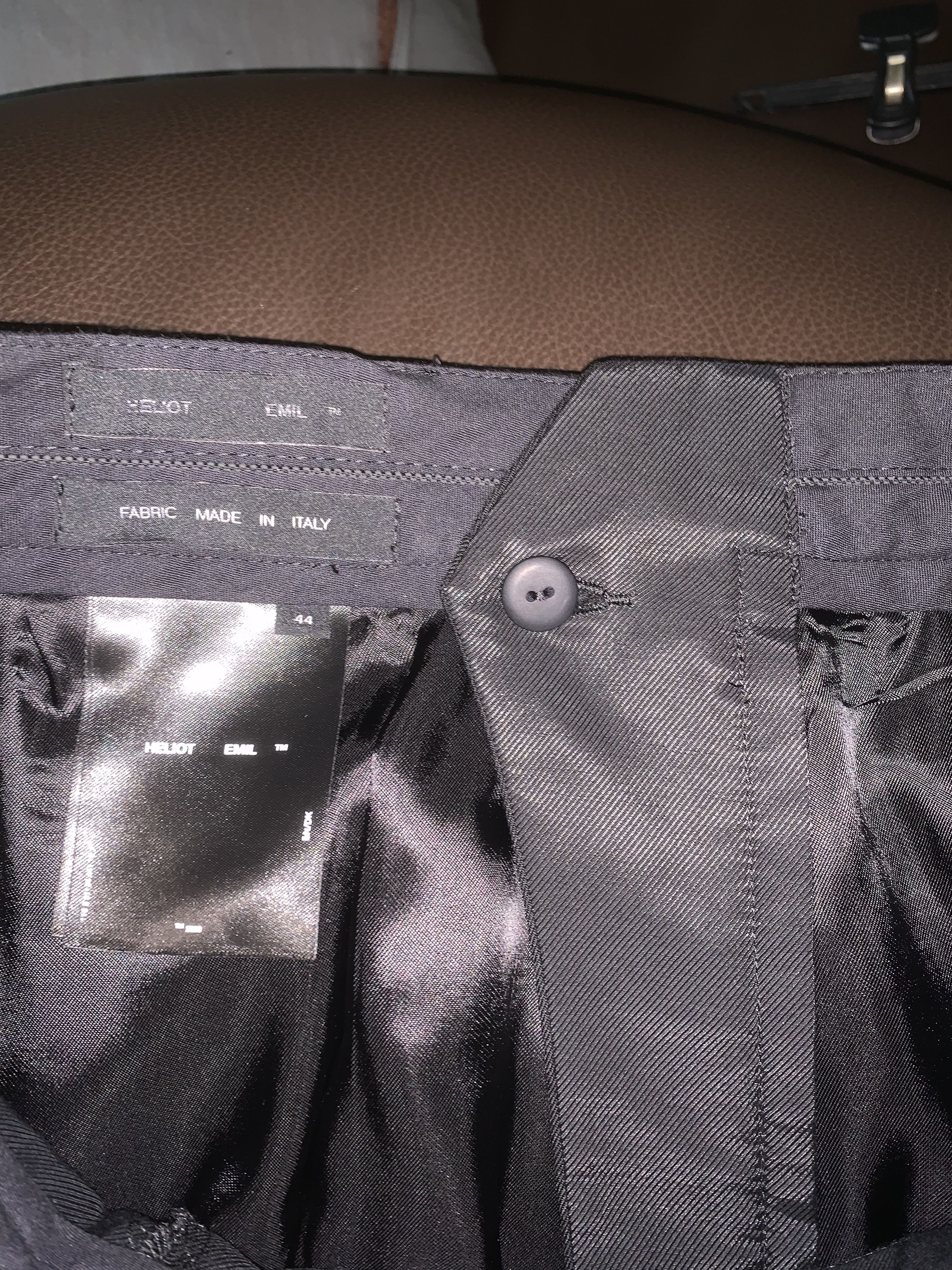Heliot Emil Heliot Emil tech laced logo embroidered formal trousers Size 44R - 10 Thumbnail