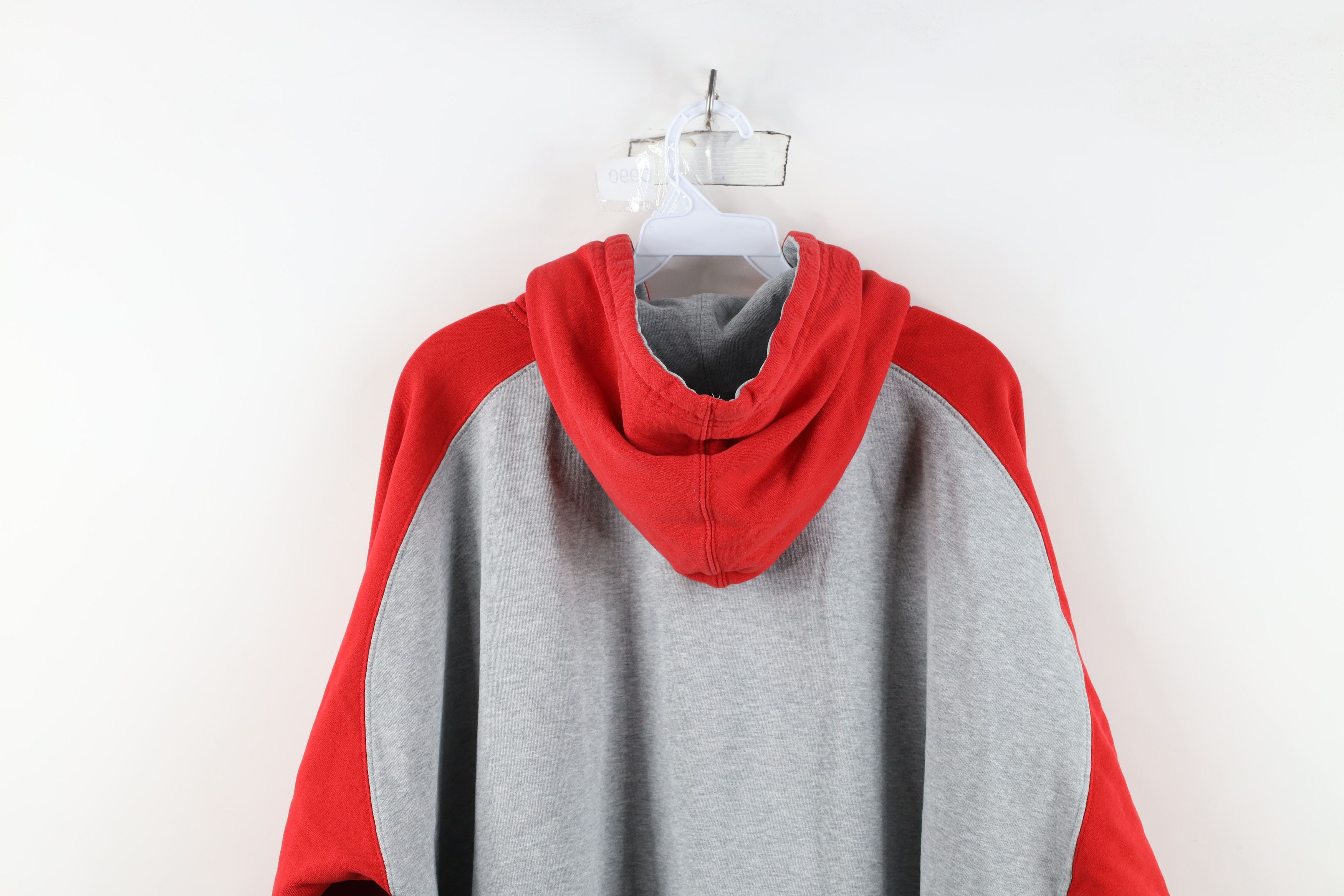 Vintage Vintage 90s Y2K Spell Out Ohio State University Hoodie Gray Size US XXL / EU 58 / 5 - 13 Thumbnail