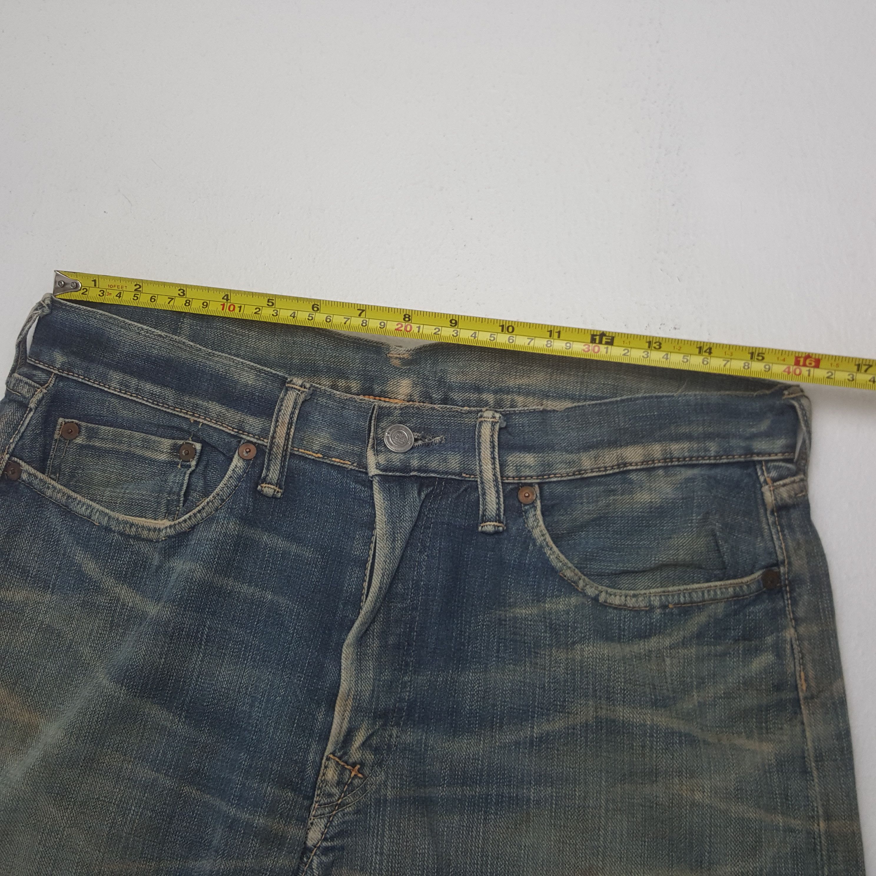 45rpm Vintage 45rpm Japanese Brand Grunge Denim Jeans C318N20 Size US 32 / EU 48 - 9 Thumbnail