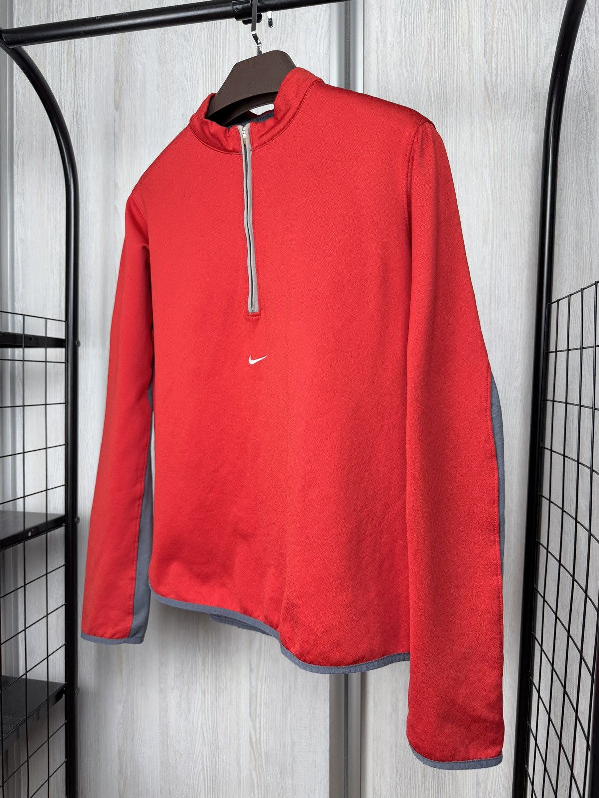 Nike Nike vintage y2k half zip therma-fit center logo sweater Size US M / EU 48-50 / 2 - 5 Thumbnail
