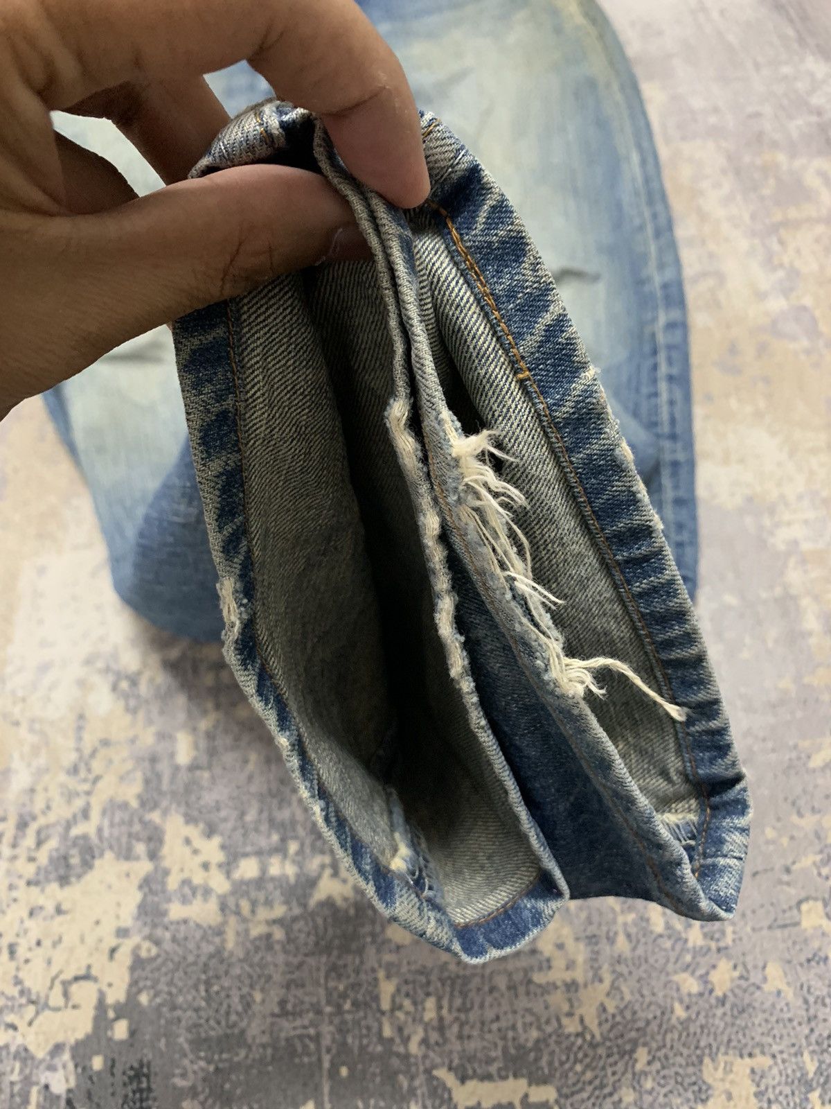 Levi's Vintage Levi's 501 Original Fit Jeans Medium Wash W30x30 Size US 30 / EU 46 - 7 Thumbnail
