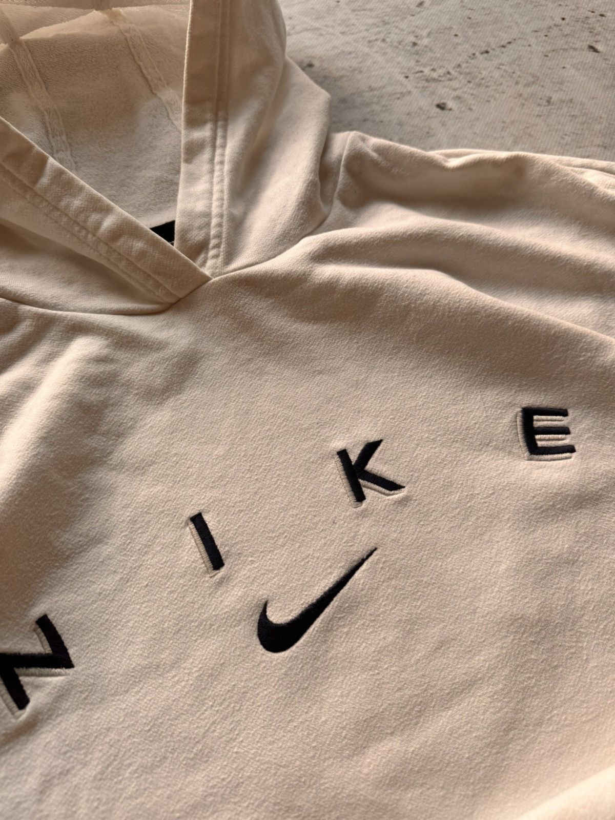 Nike × Vintage NIKE VINTAGE CENTER LOGO OVERSIZE BOXY HOODIE Size US L / EU 52-54 / 3 - 5 Thumbnail