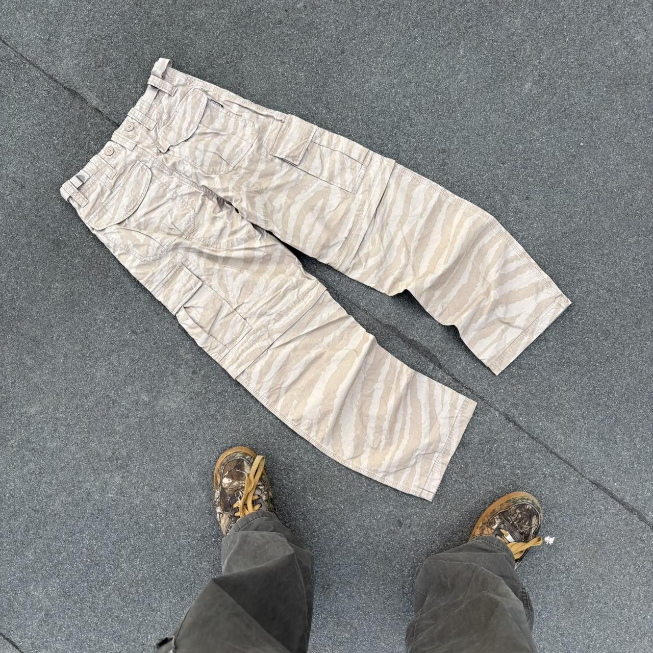 Japanese Brand × Vintage Cargo Pants Size US 30 / EU 46 - 7 Thumbnail