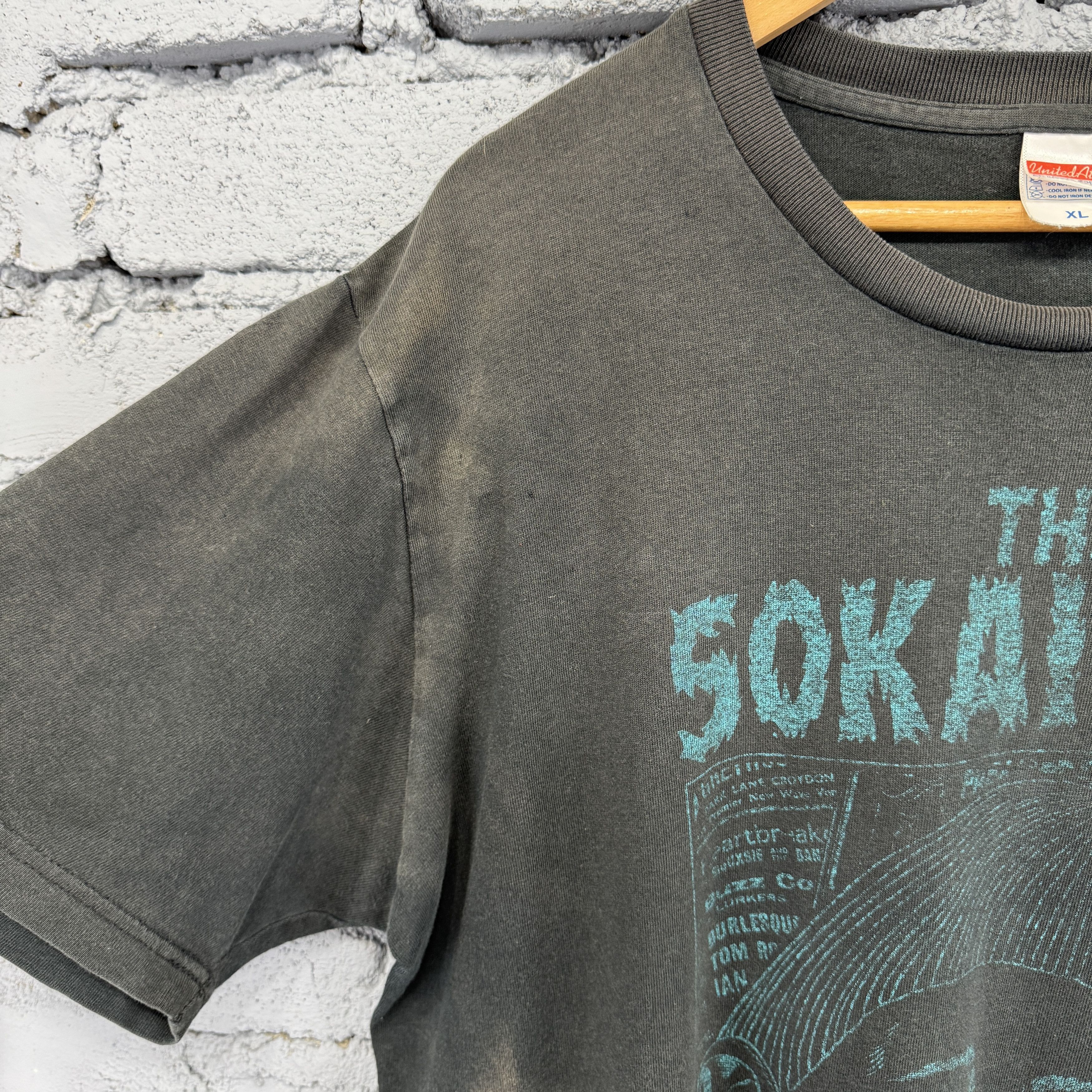 Japanese Brand The 50kaitenz Tour Back To The Kids Sunfaded Tshirt Size US XL / EU 56 / 4 - 7 Thumbnail