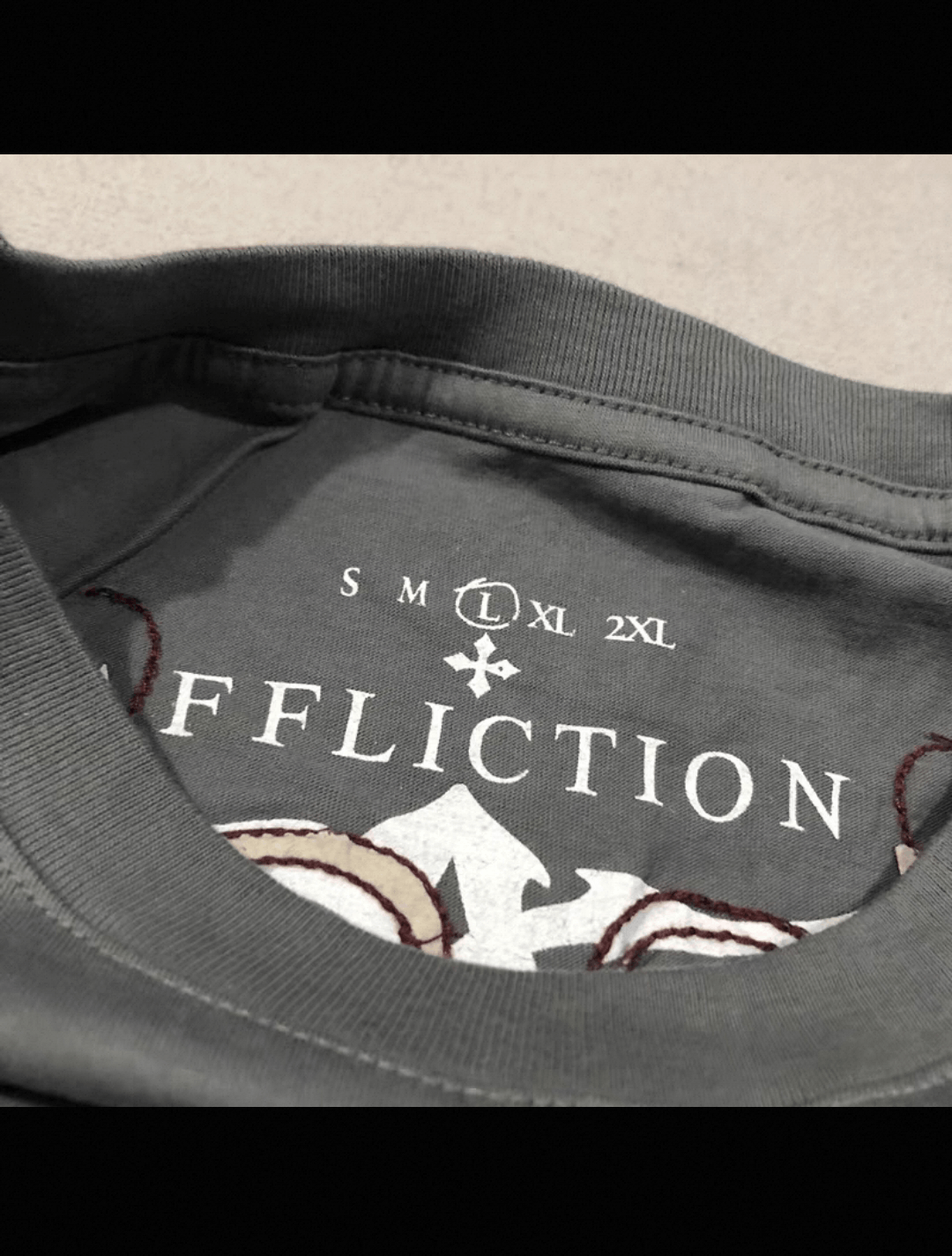 Affliction affliction deadstock skull flower t-shirt Size US L / EU 52-54 / 3 - 6 Thumbnail