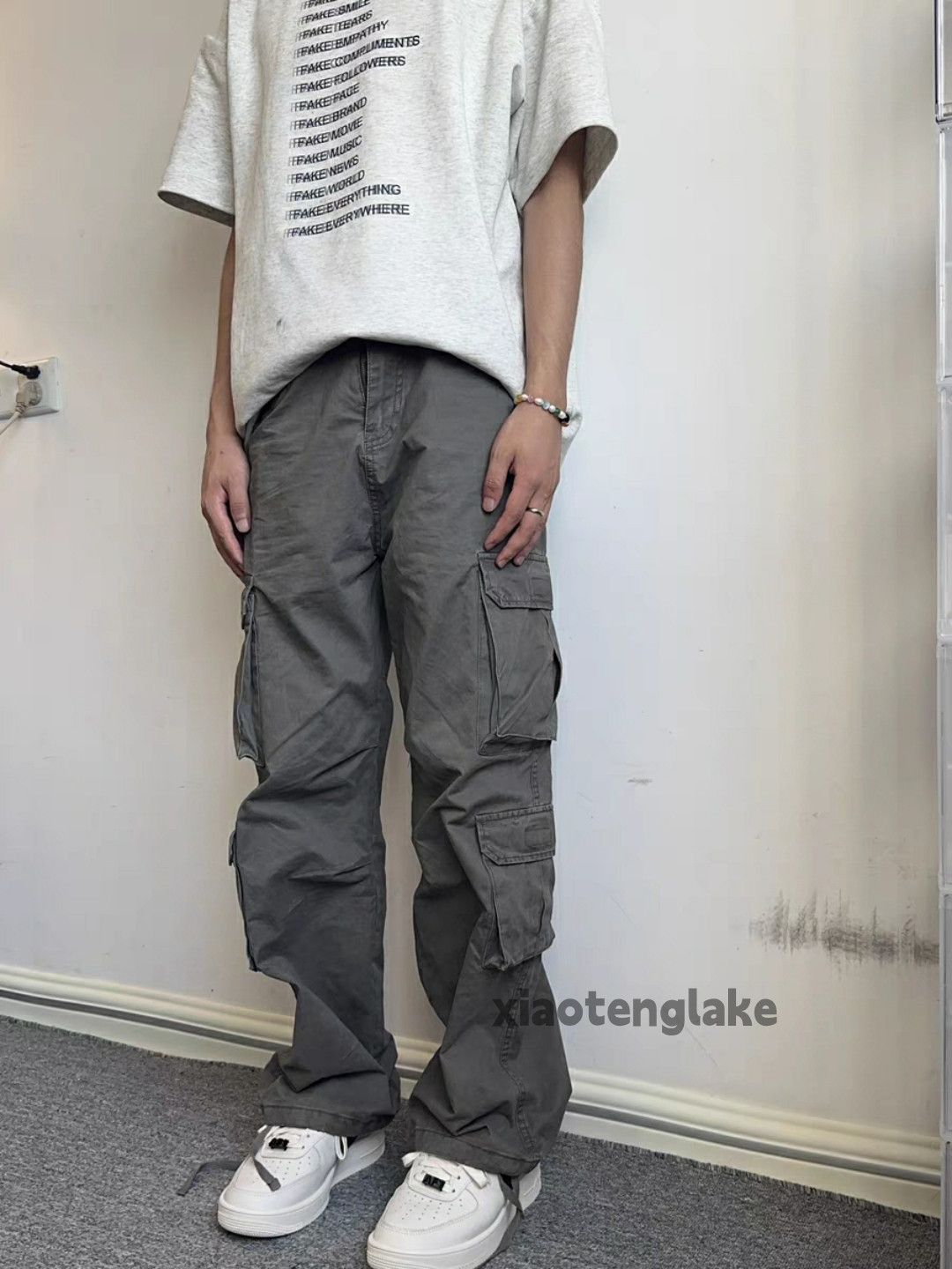 Designer × Vintage skate hiphop military loose baggy cargo pants Size US 32 / EU 48 - 4 Thumbnail