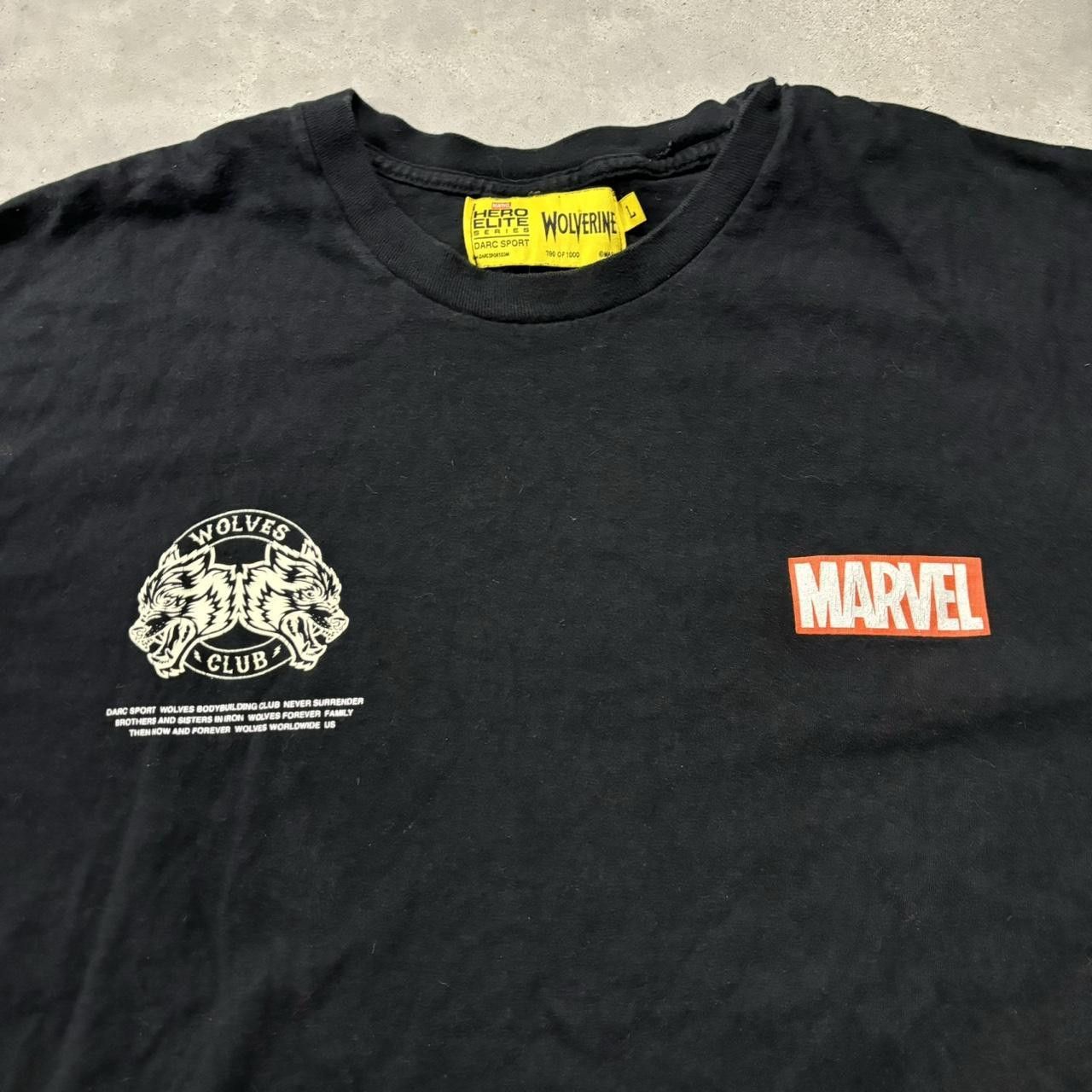 Marvel Comics × Vintage Crazy Drac Sports x Marvel Wolverine Streetwear Graphic Tee! Size US L / EU 52-54 / 3 - 3 Thumbnail