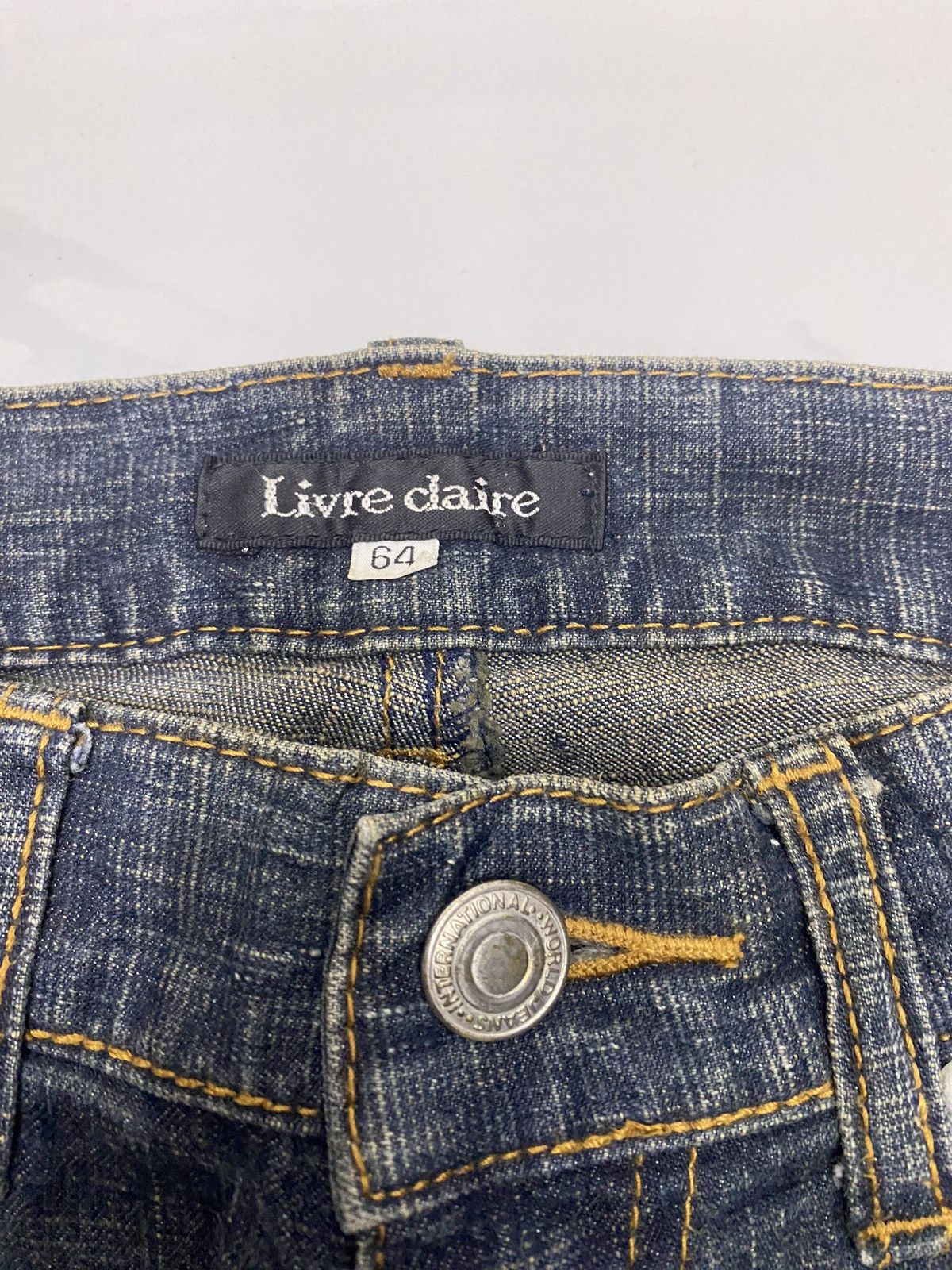 Hysteric Glamour × If Six Was Nine × Japanese Brand JAPANESE BRAND LIVE CLAIRE BELL BOTTOM FLARE JEAN Size US 28 / EU 44 - 7 Thumbnail
