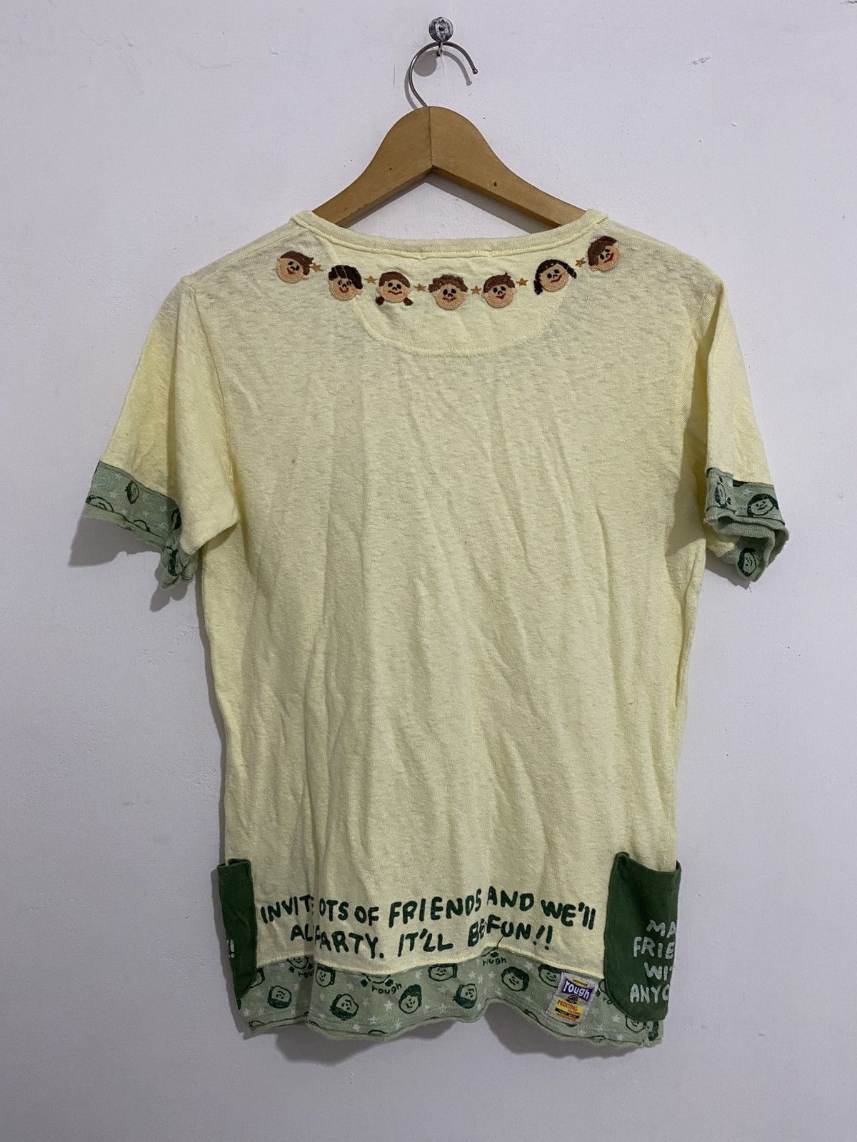 If Six Was Nine 💸BINDINGOFFER💸Rough japan shirt friend patch AA0104 Size US S / EU 44-46 / 1 - 3 Thumbnail