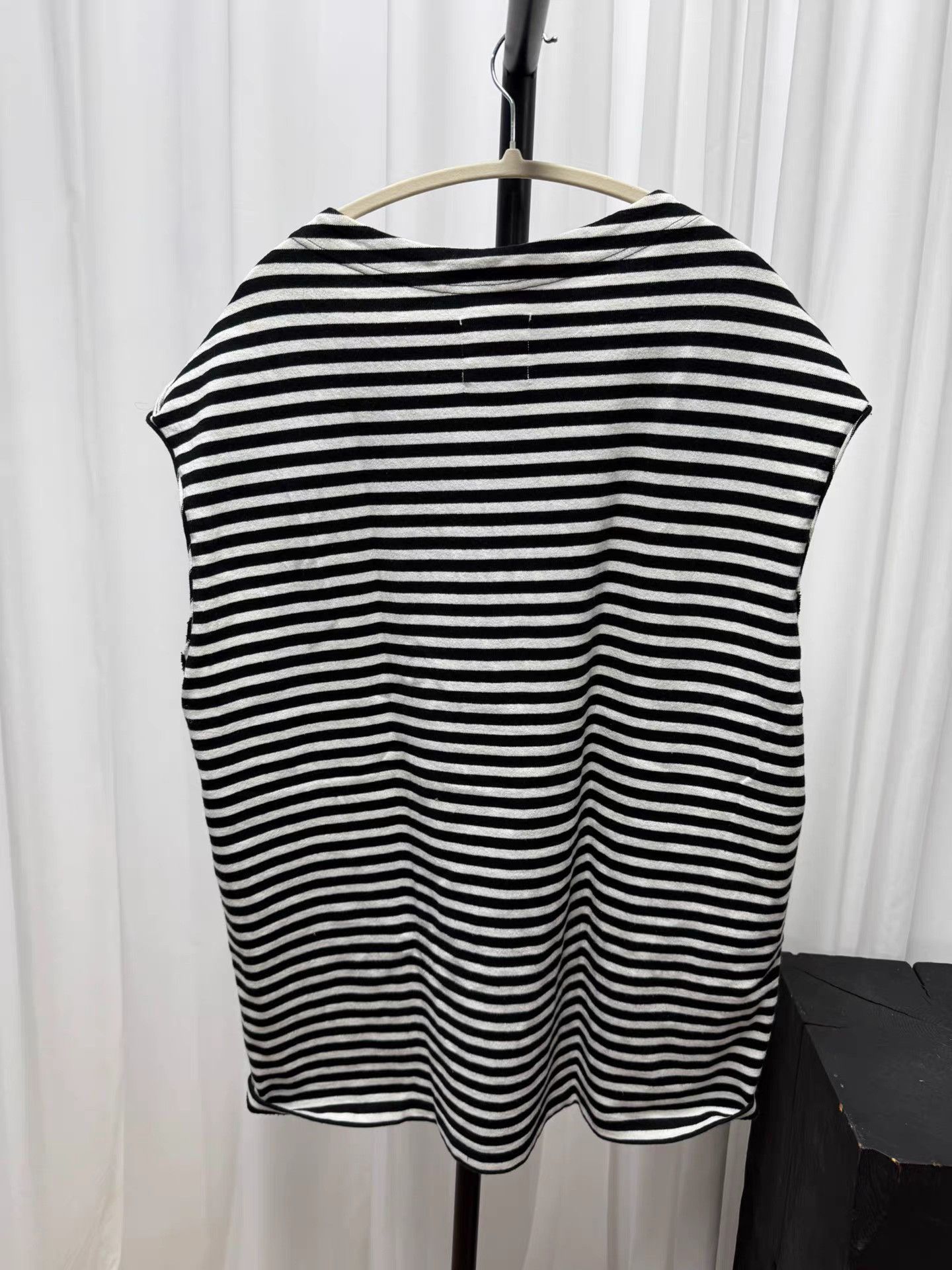 Takahiromiyashita The Soloist. The soloist Striped Deconstructed Vest K20 Size US S / EU 44-46 / 1 - 5 Thumbnail