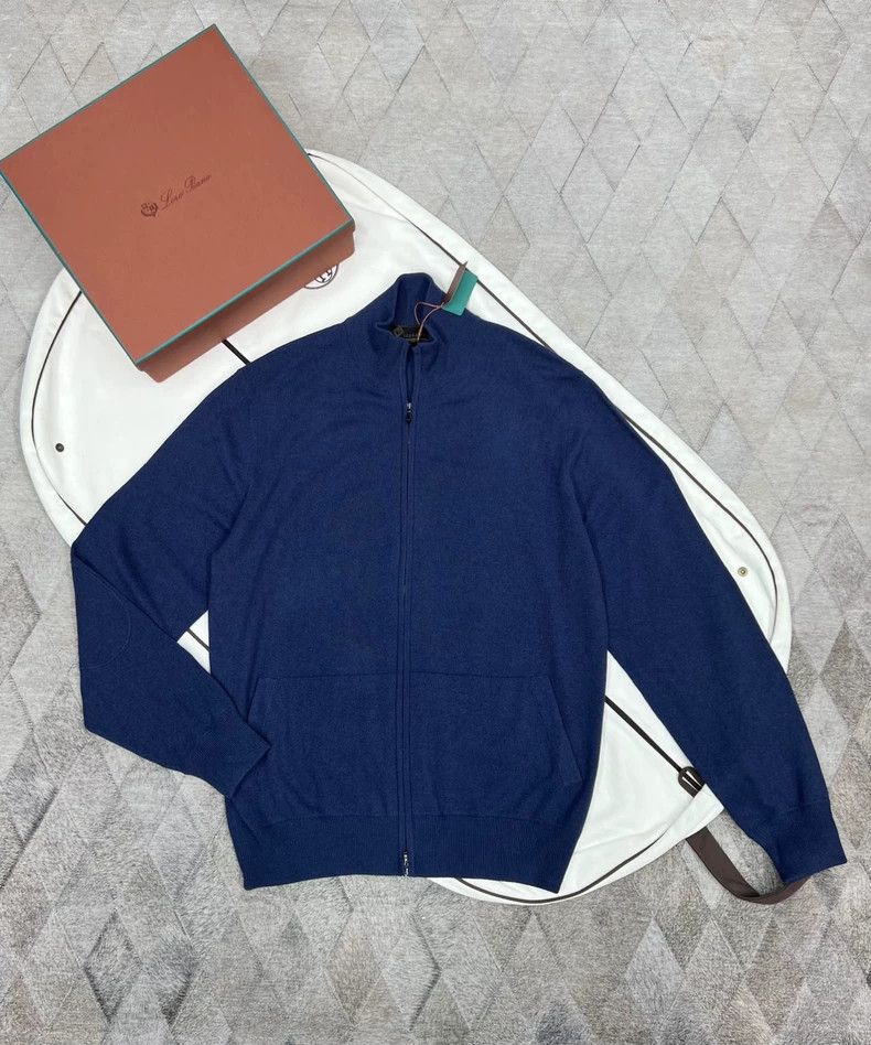 Loro Piana LORO PIANA Knit jacket coat Size US M / EU 48-50 / 2 - 2 Thumbnail