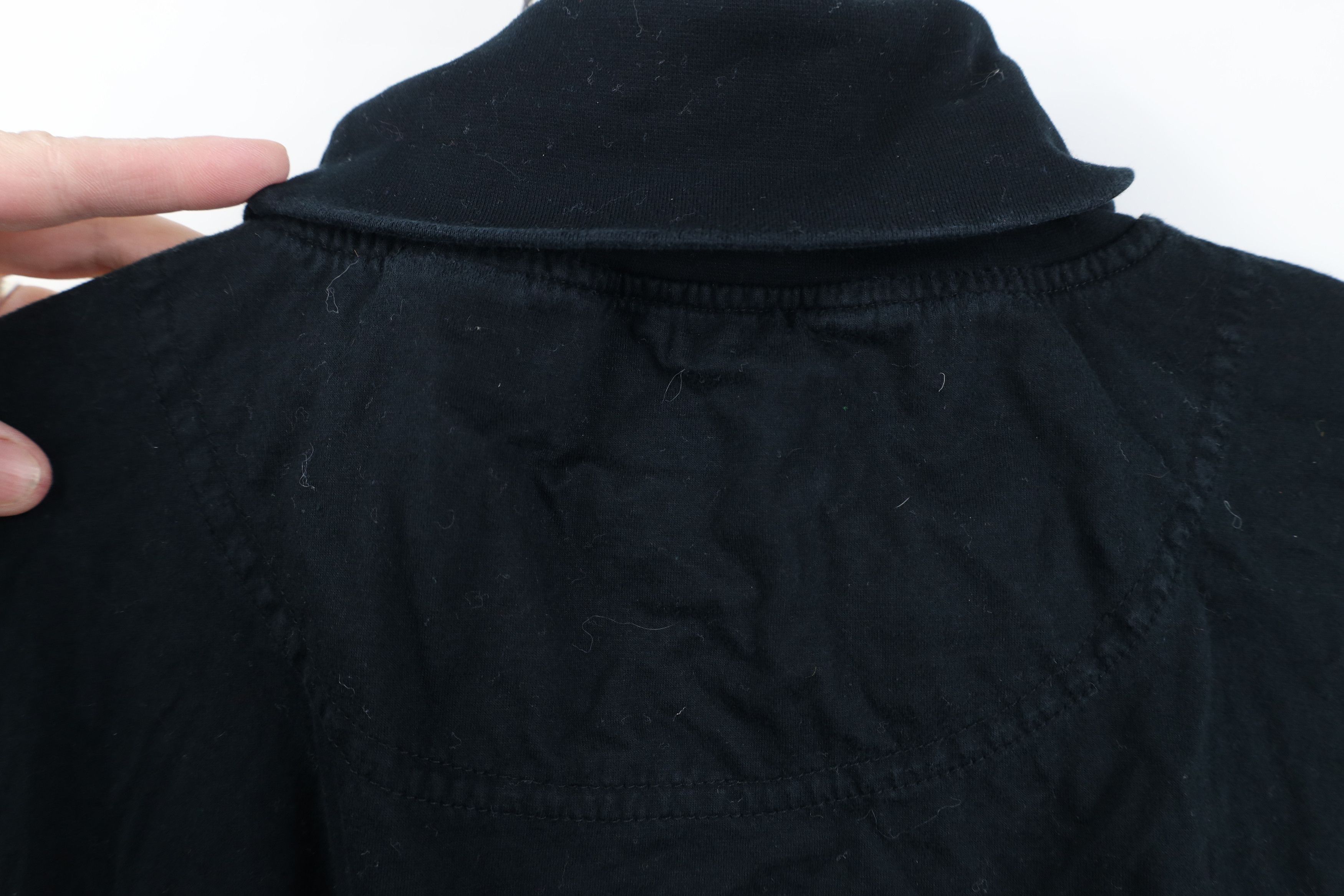 Vintage Vintage 90s Streetwear Heavyweight Turtleneck T-Shirt Black Size US XXL / EU 58 / 5 - 9 Thumbnail