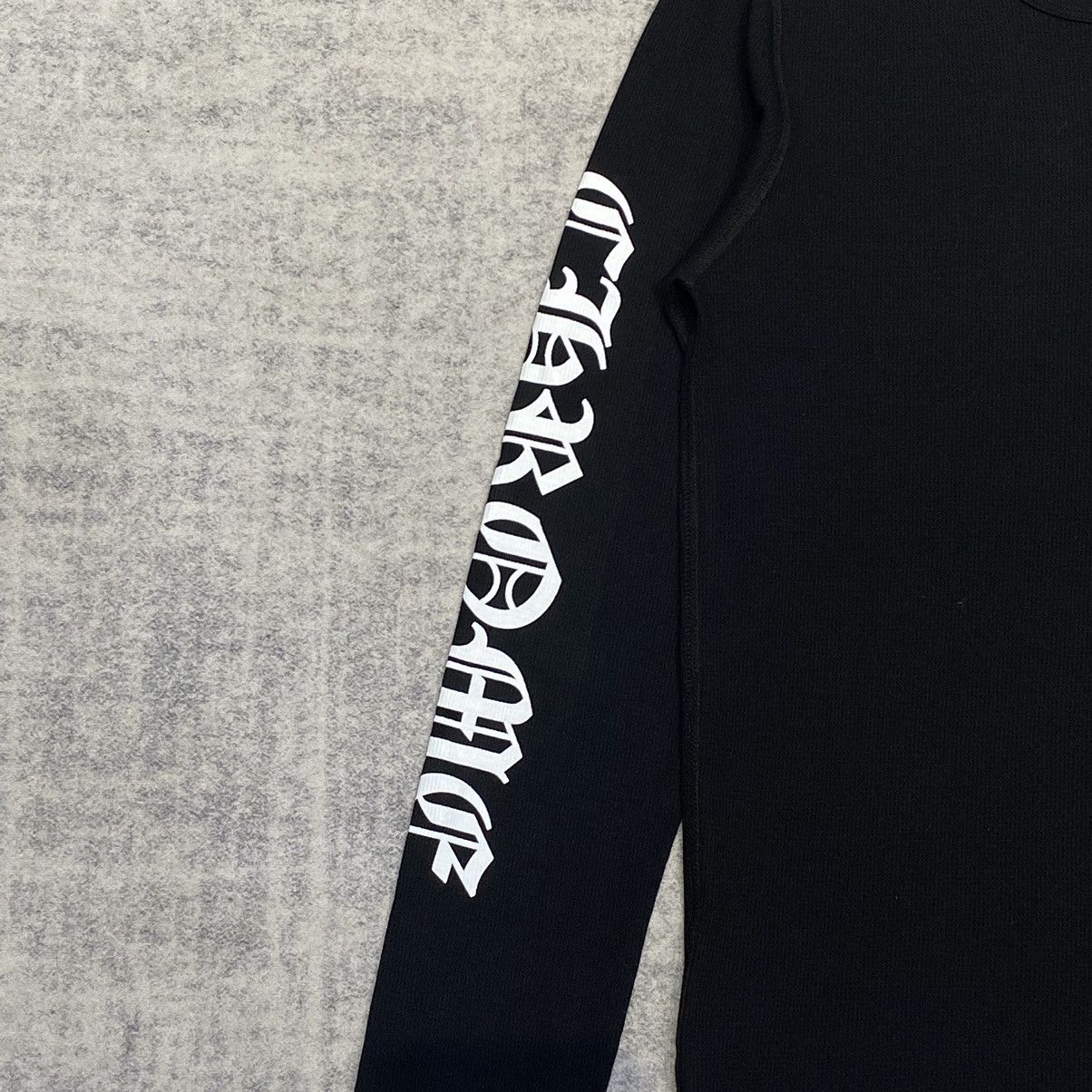 Chrome Hearts Chrome Hearts Scroll Thermal long t-shirt black Size M / US 6-8 / IT 42-44 - 6 Thumbnail