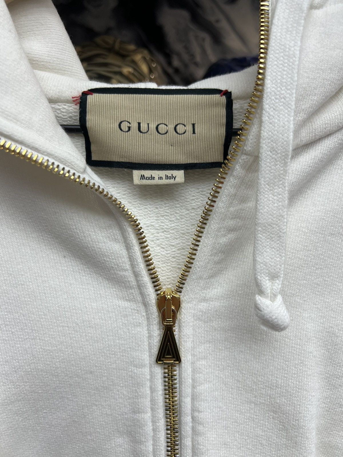 Gucci Gucci White Stripe PullOver Hoodie Size US XL / EU 56 / 4 - 6 Thumbnail
