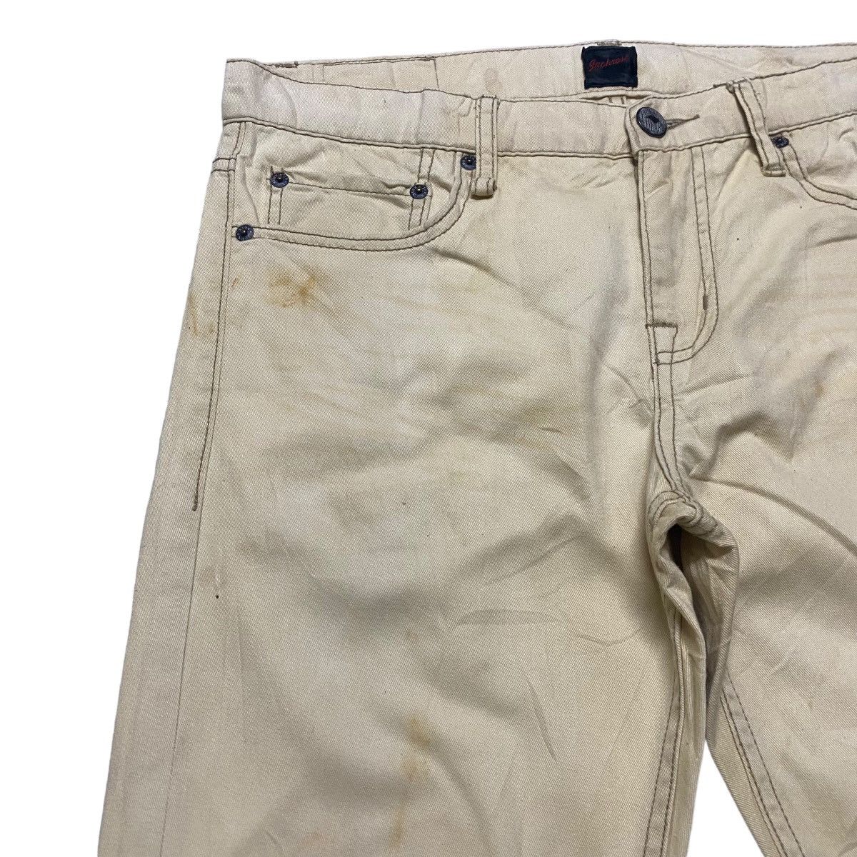 JACKROSE Jackrose Rusty Denim Low Flare Jeans Size US 33 - 4 Thumbnail