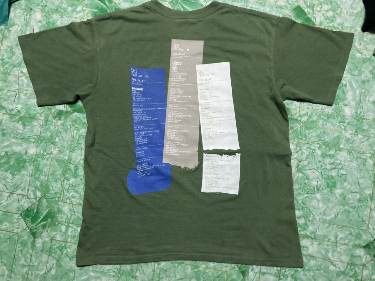 Band Tees × Vintage Vintage T-shirt Fuji Rock Festival 00s Size US L / EU 52-54 / 3 - 3 Thumbnail