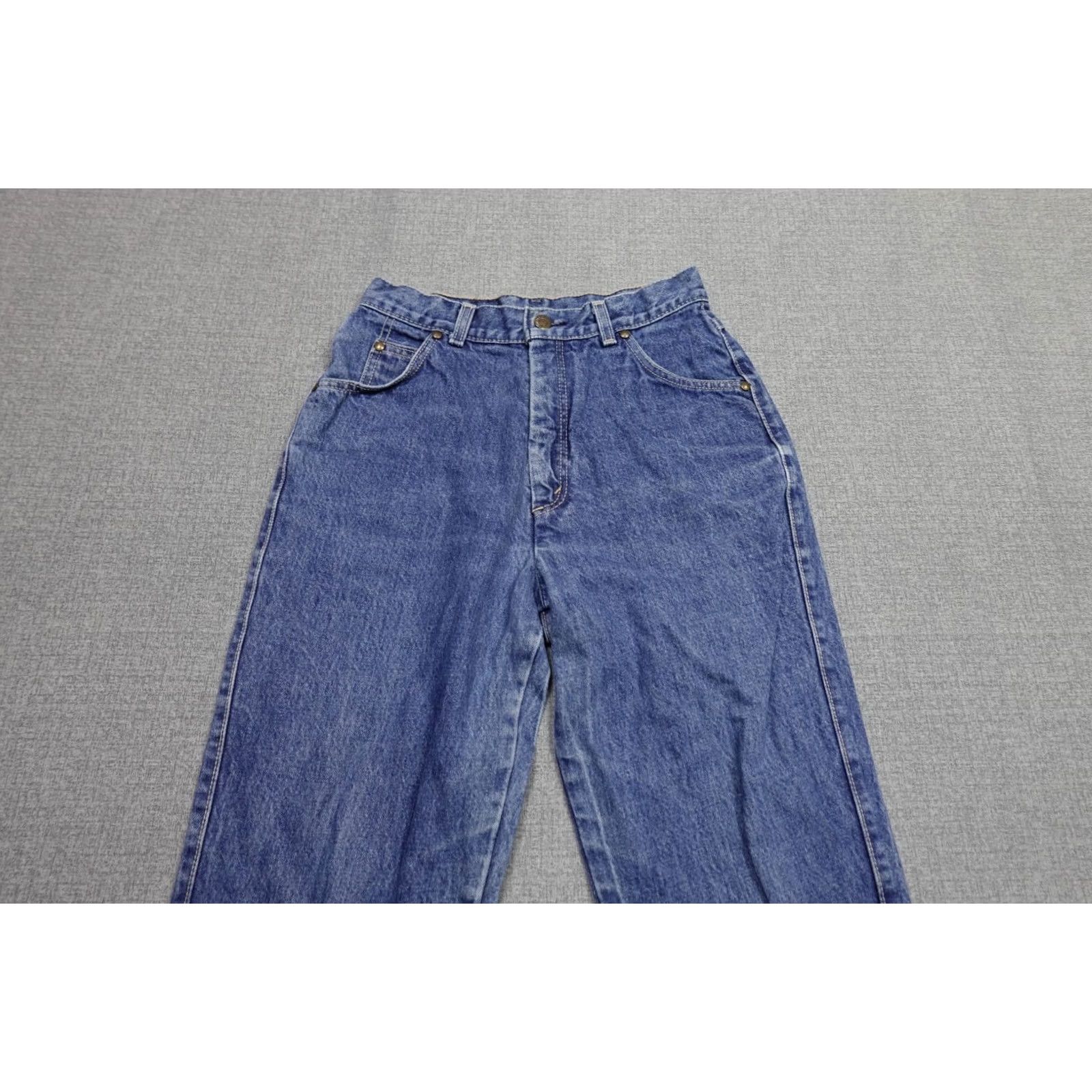 Levi's VINTAGE Levi's Jeans Womens 26x26 Blue Dark Wash Tapered Fit USA 90s Hipster Denim 5-Pocket Womens Jeans Size 26" / US 2 / IT 38 - 2 Thumbnail