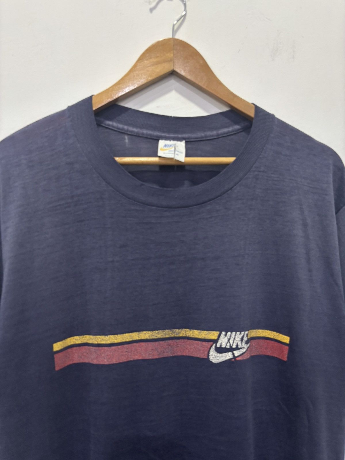 Nike Vintage 70’s Nike Tshirt Size US XL / EU 56 / 4 - 2 Thumbnail