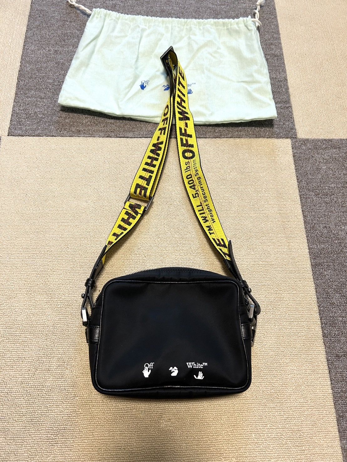 Off-White Off-White Belt Cross Body Logo Bag Size ONE SIZE - 1 Thumbnail
