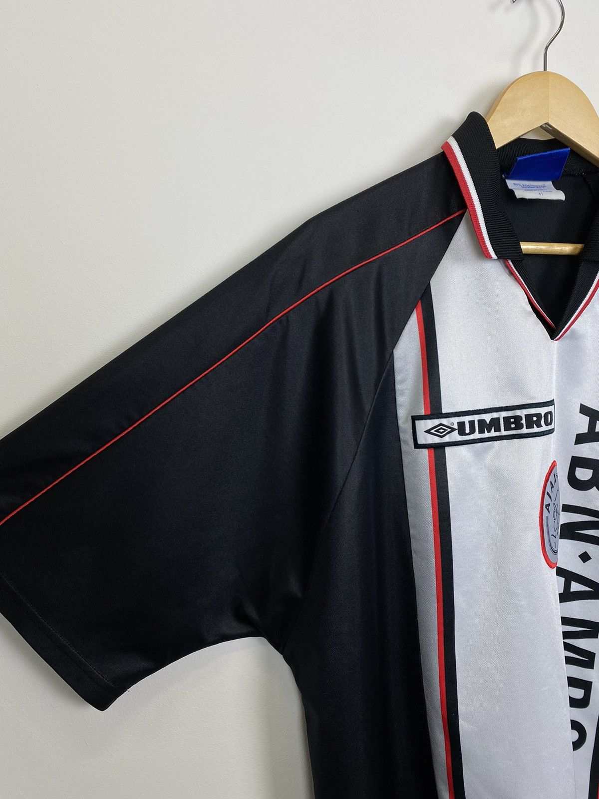 Umbro Vintage Ajax Amsterdam 1998-1999 Umbro Jersey Kit Shirt Rare Size US XXL / EU 58 / 5 - 6 Thumbnail
