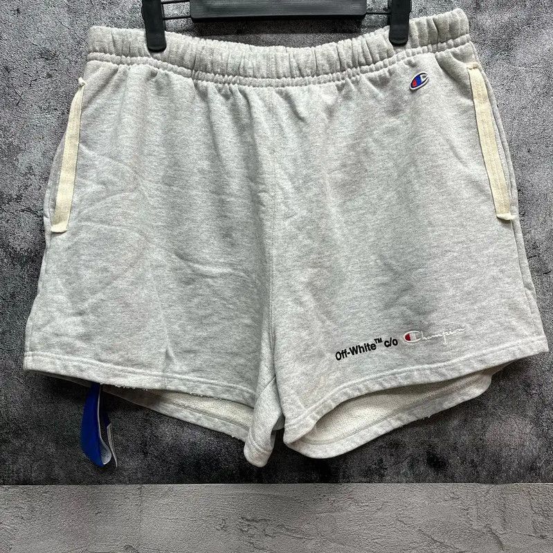 パンツ OFF-WHITE MARBLE MESH SHORTS Off-White Grey Marble Diagonals Mesh Shorts | Grailed