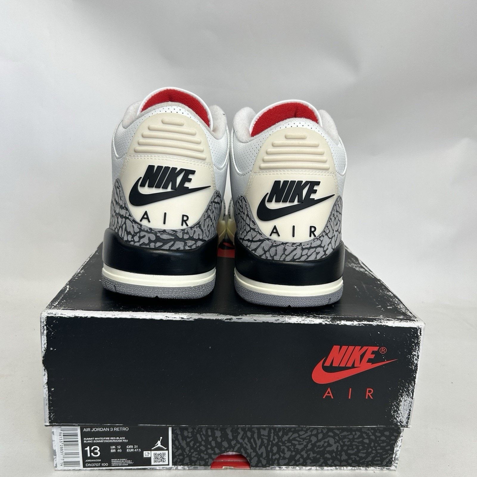 Nike Nike Air Jordan 3 Retro OG Reimagined “White Cement” Size US 13 / EU 46 - 4 Thumbnail