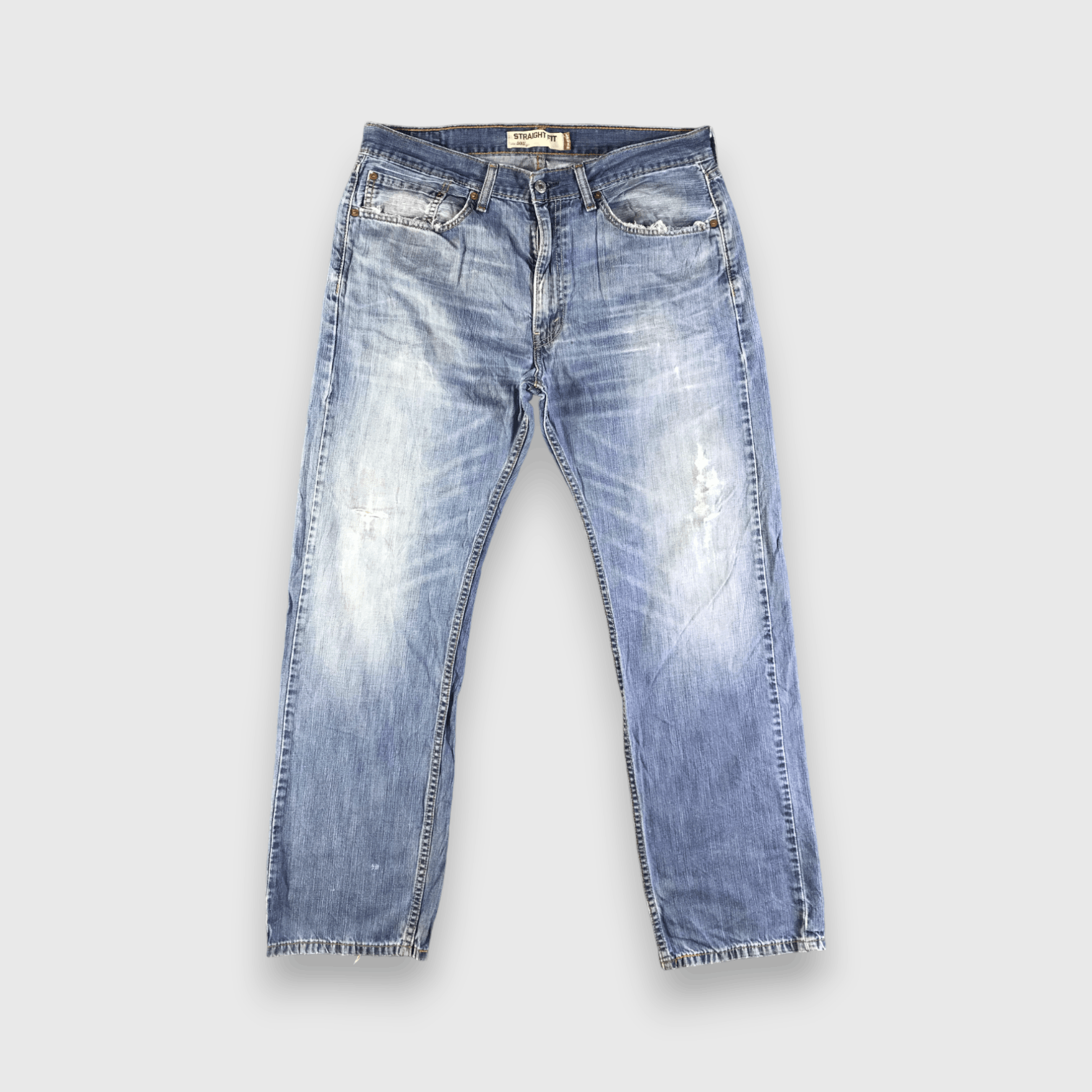 Levi's Vintage Blue Wash Levis 505 Jeans-J4511 Size US 36 / EU 52 - 1 Thumbnail
