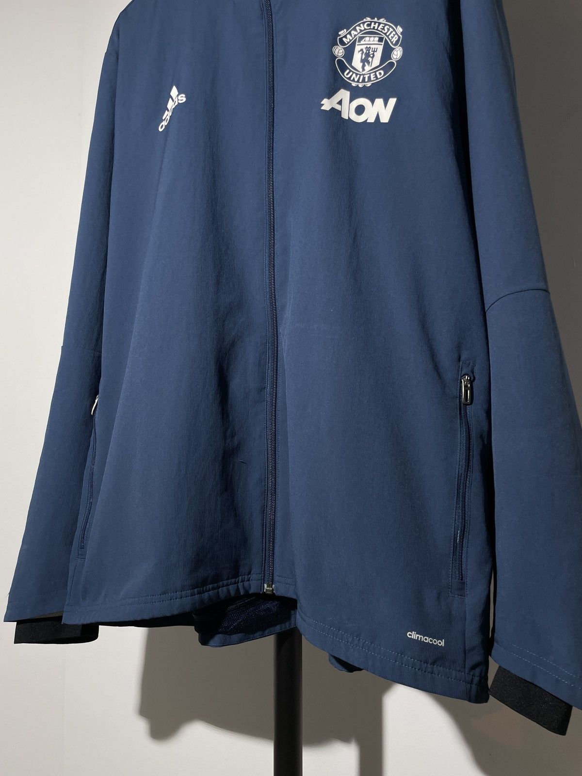 Adidas Adidas Manchester United Training Top Jacket Size US XXL / EU 58 / 5 - 3 Thumbnail